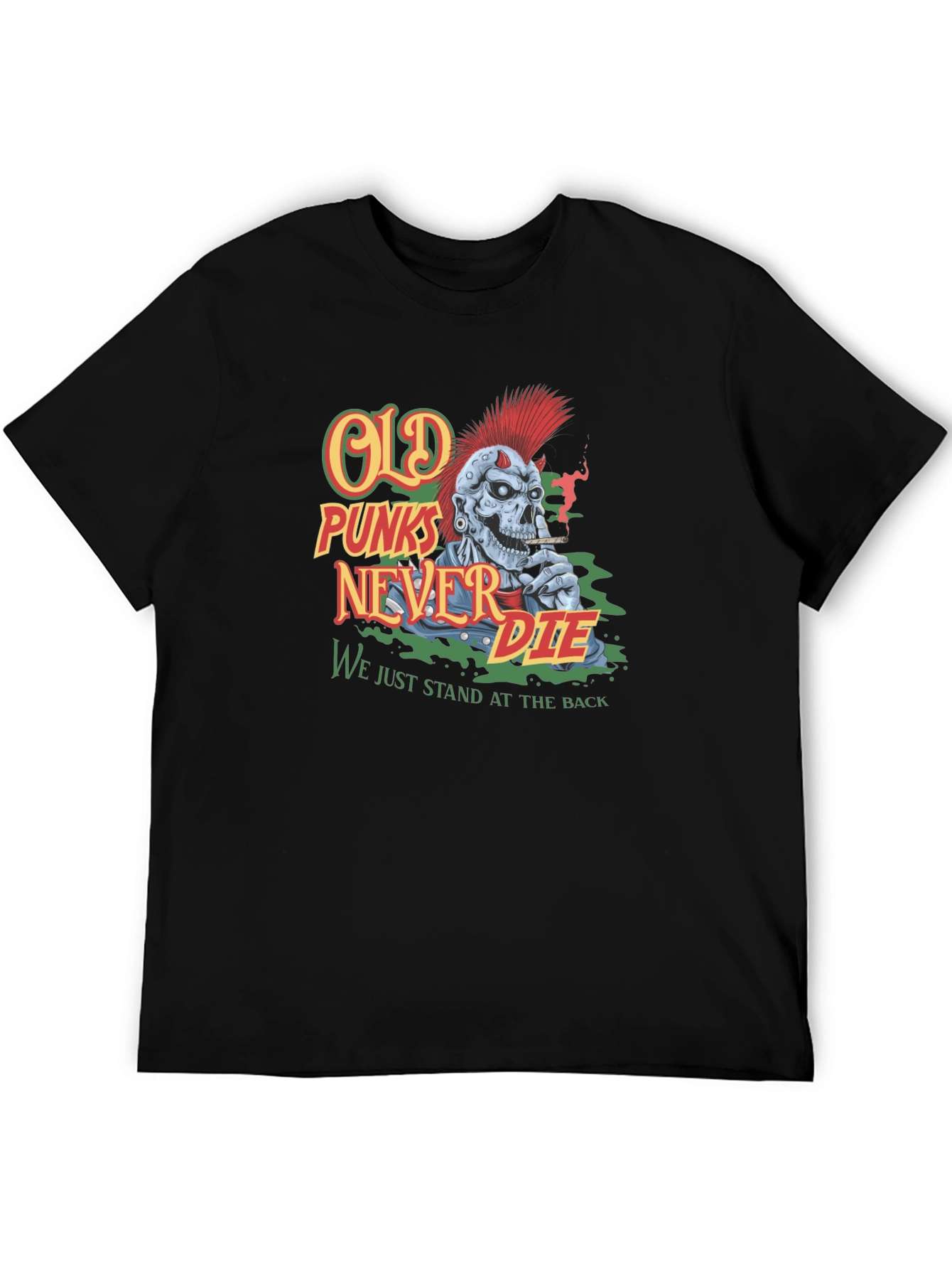 Old Punks Never Die Graphic Tee