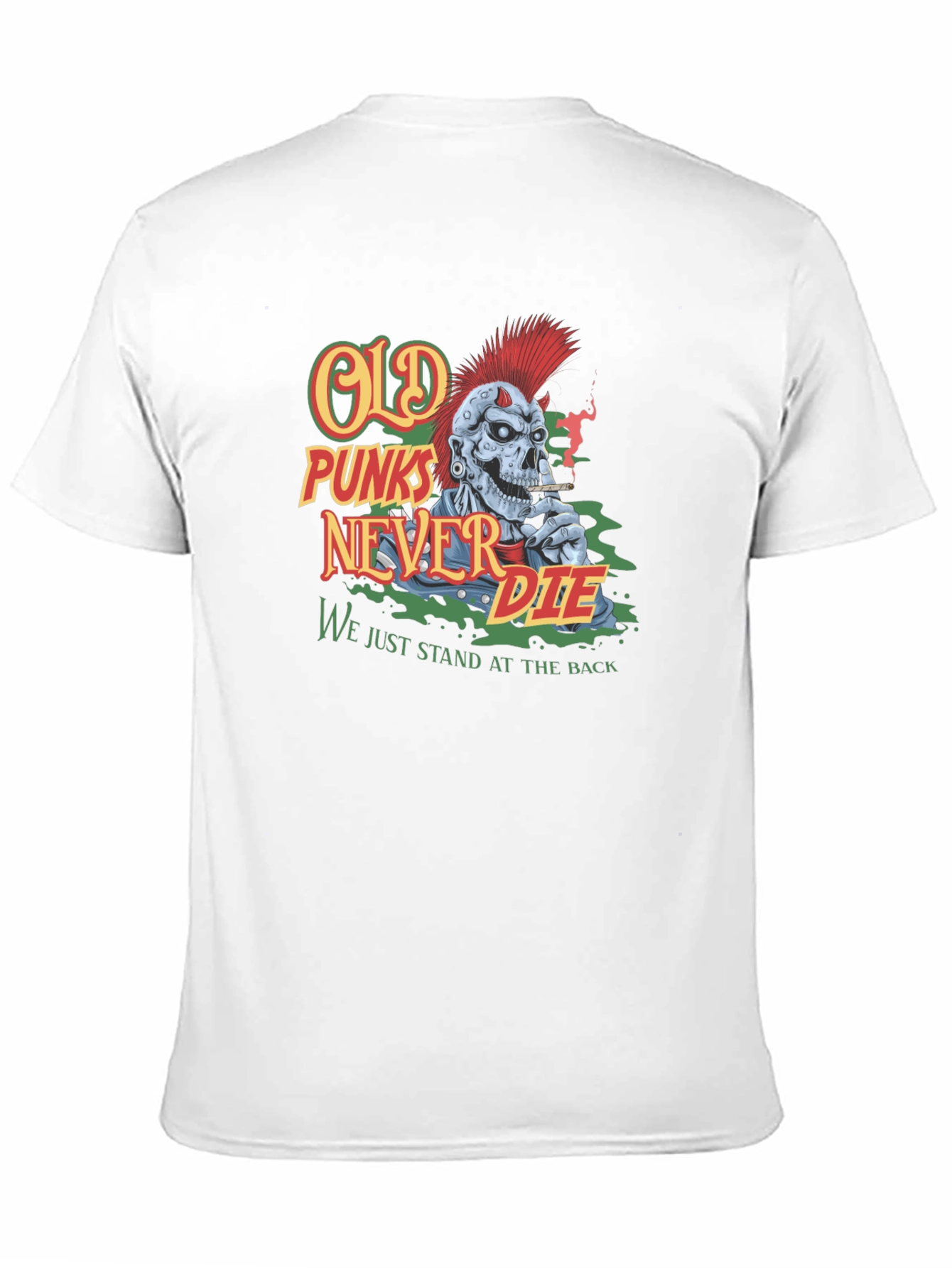 Old Punks Never Die Graphic Tee