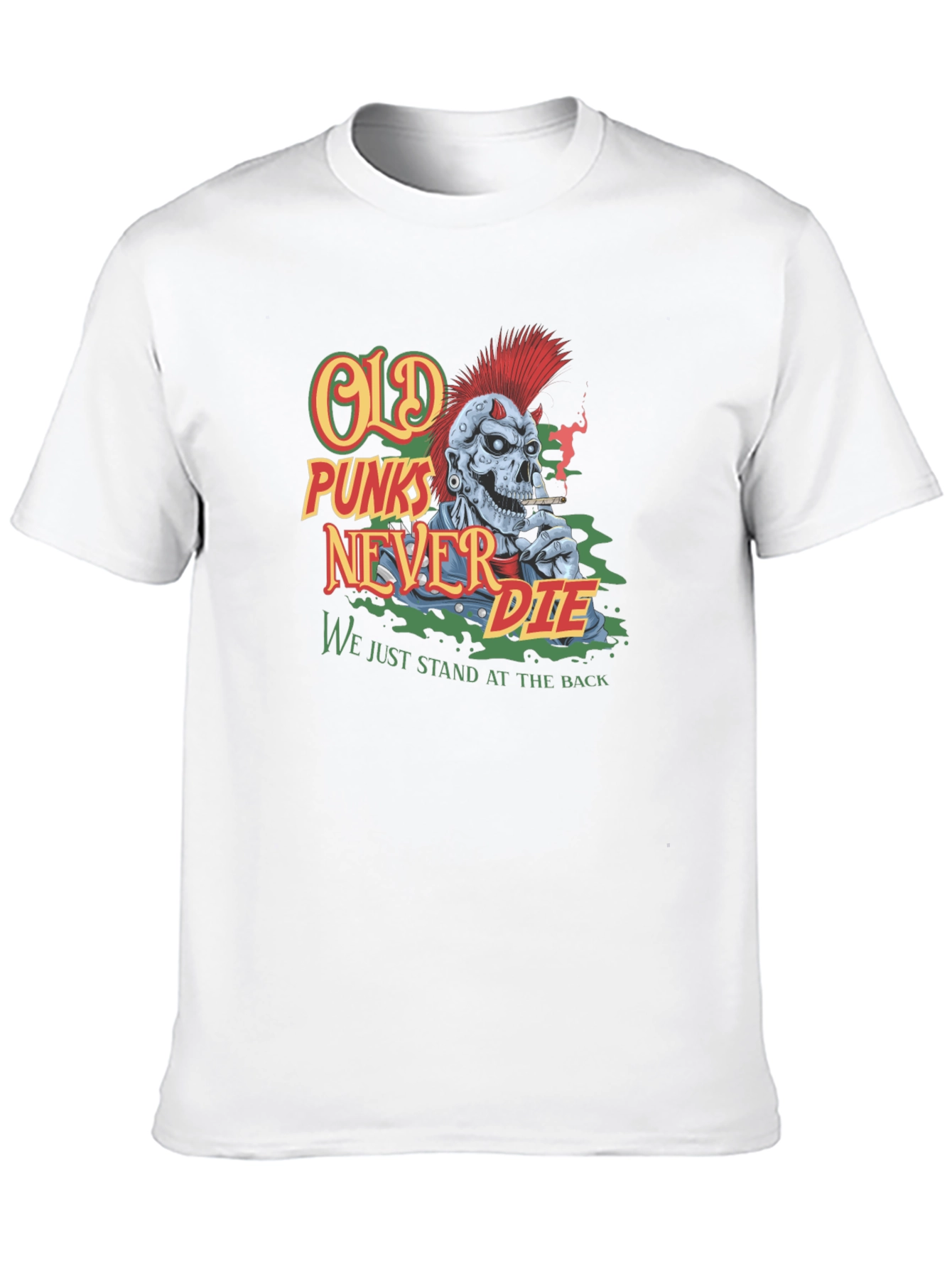 Old Punks Never Die Graphic Tee
