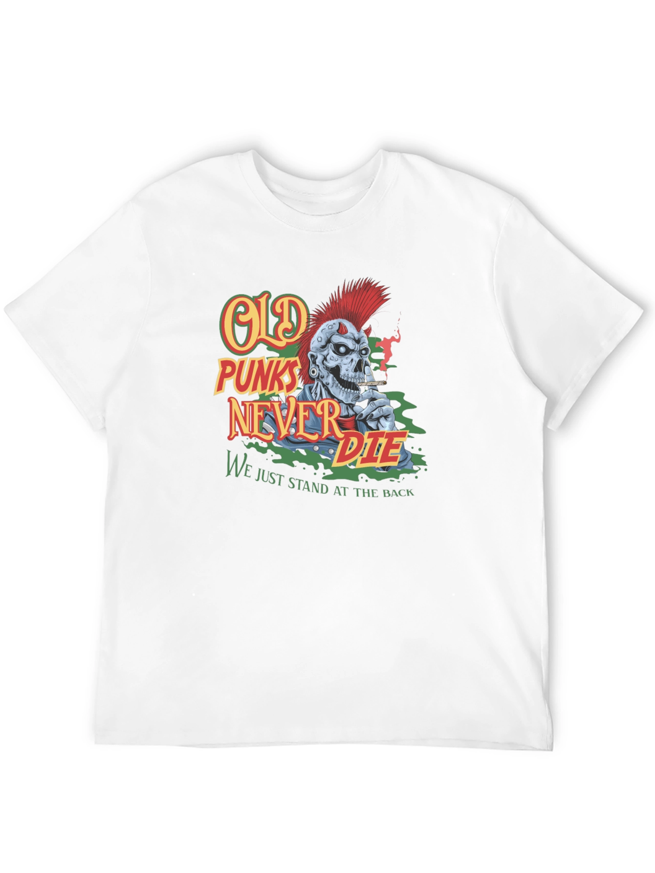 Old Punks Never Die Graphic Tee