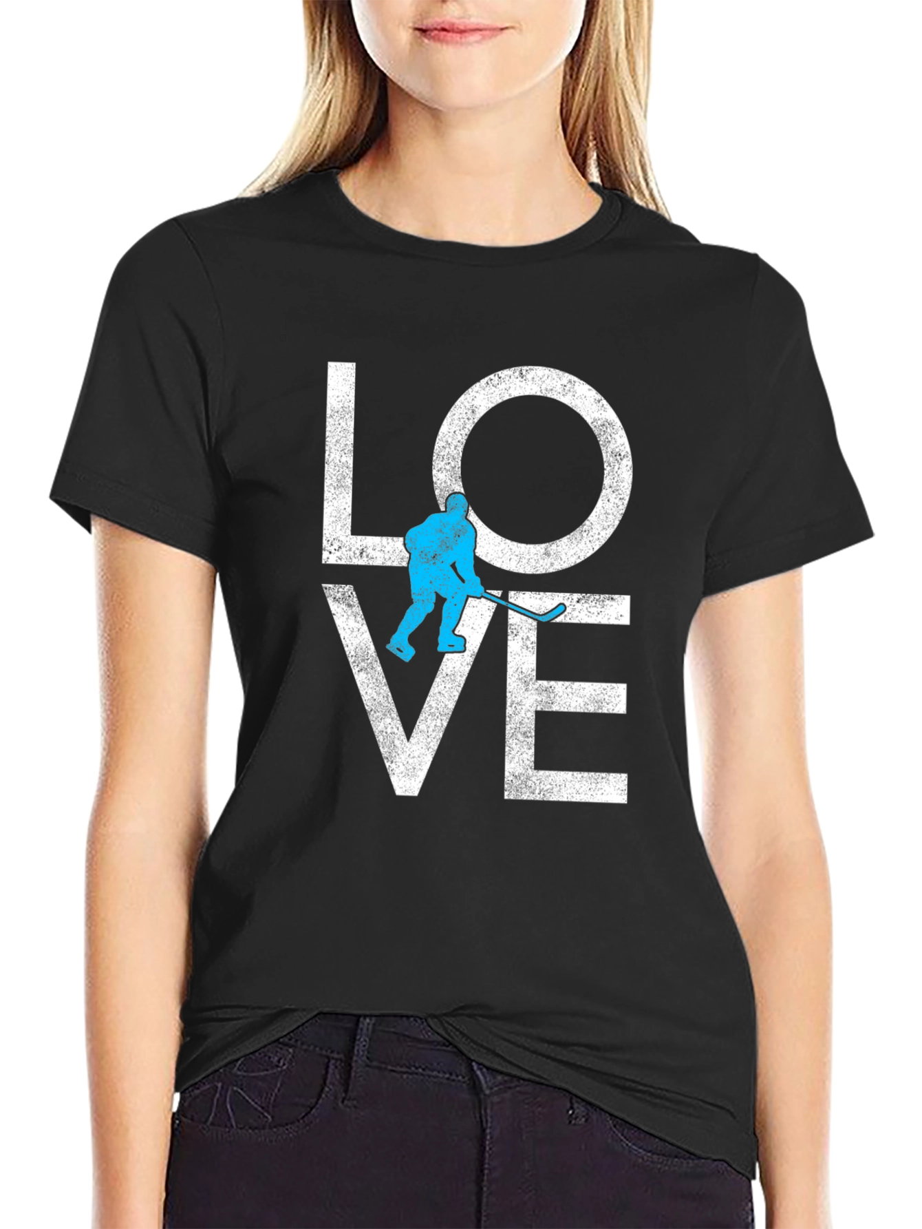 Hockey Love Graphic T-Shirt