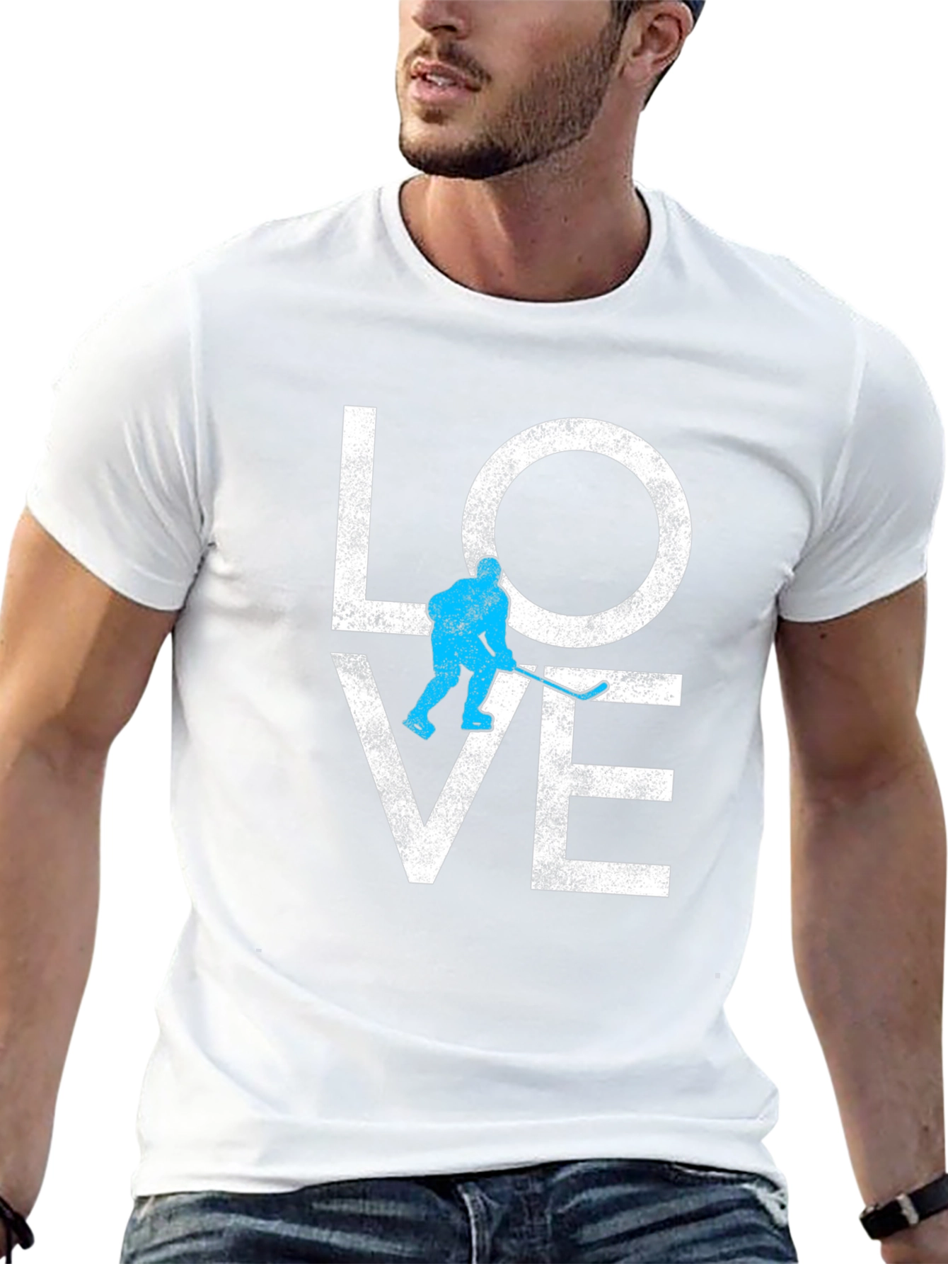 Hockey Love Graphic T-Shirt