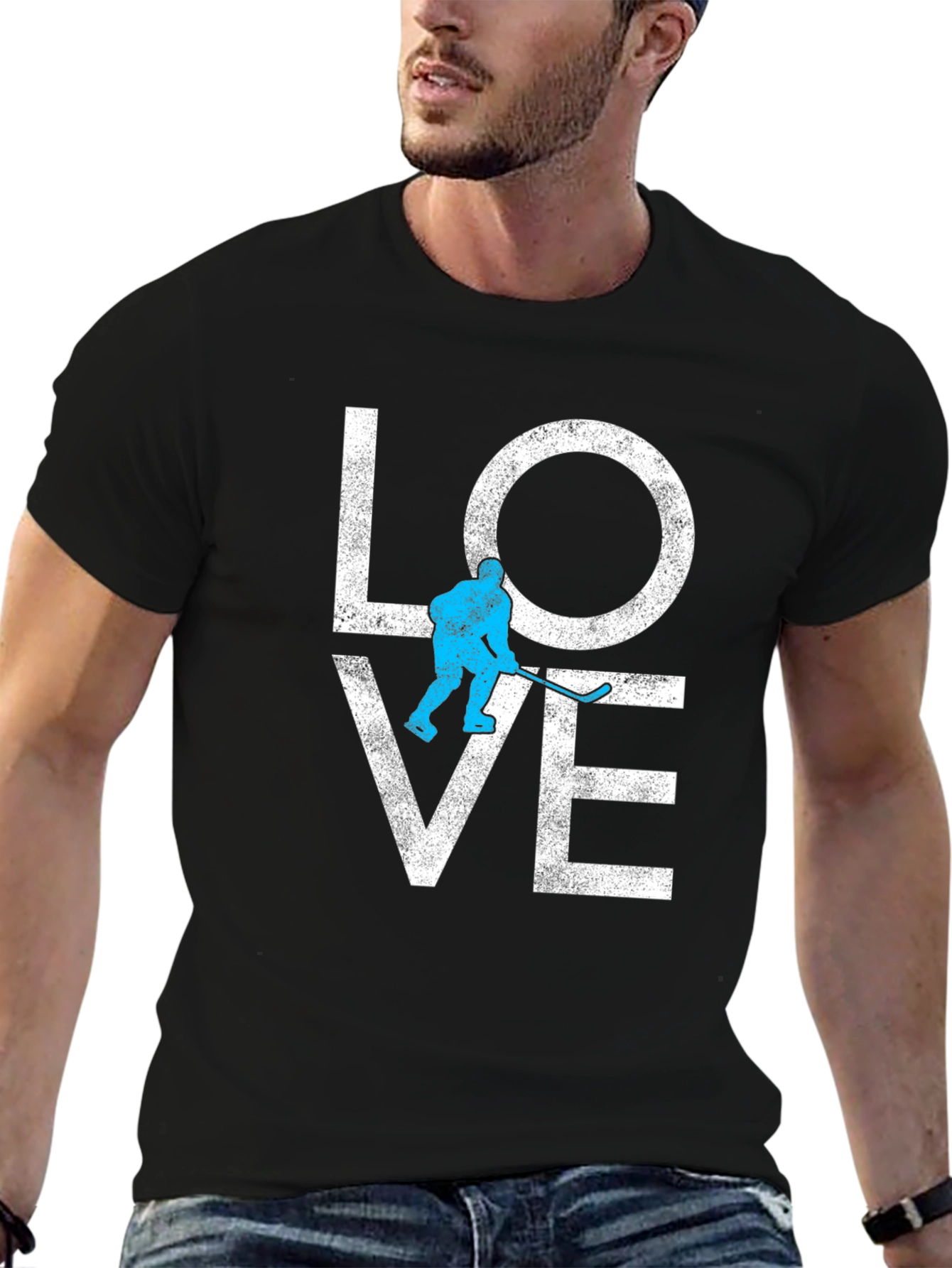 Hockey Love Graphic T-Shirt