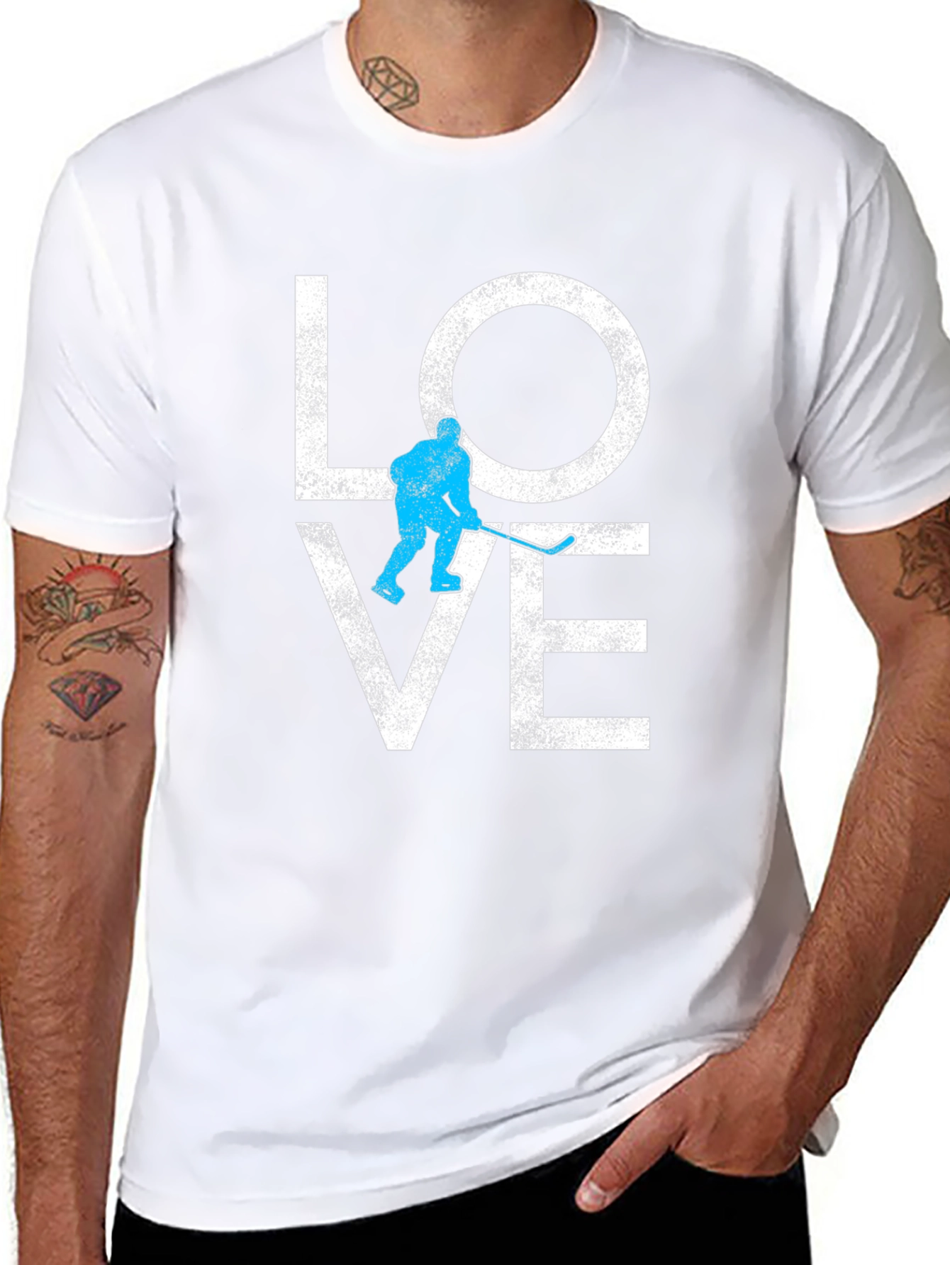 Hockey Love Graphic T-Shirt