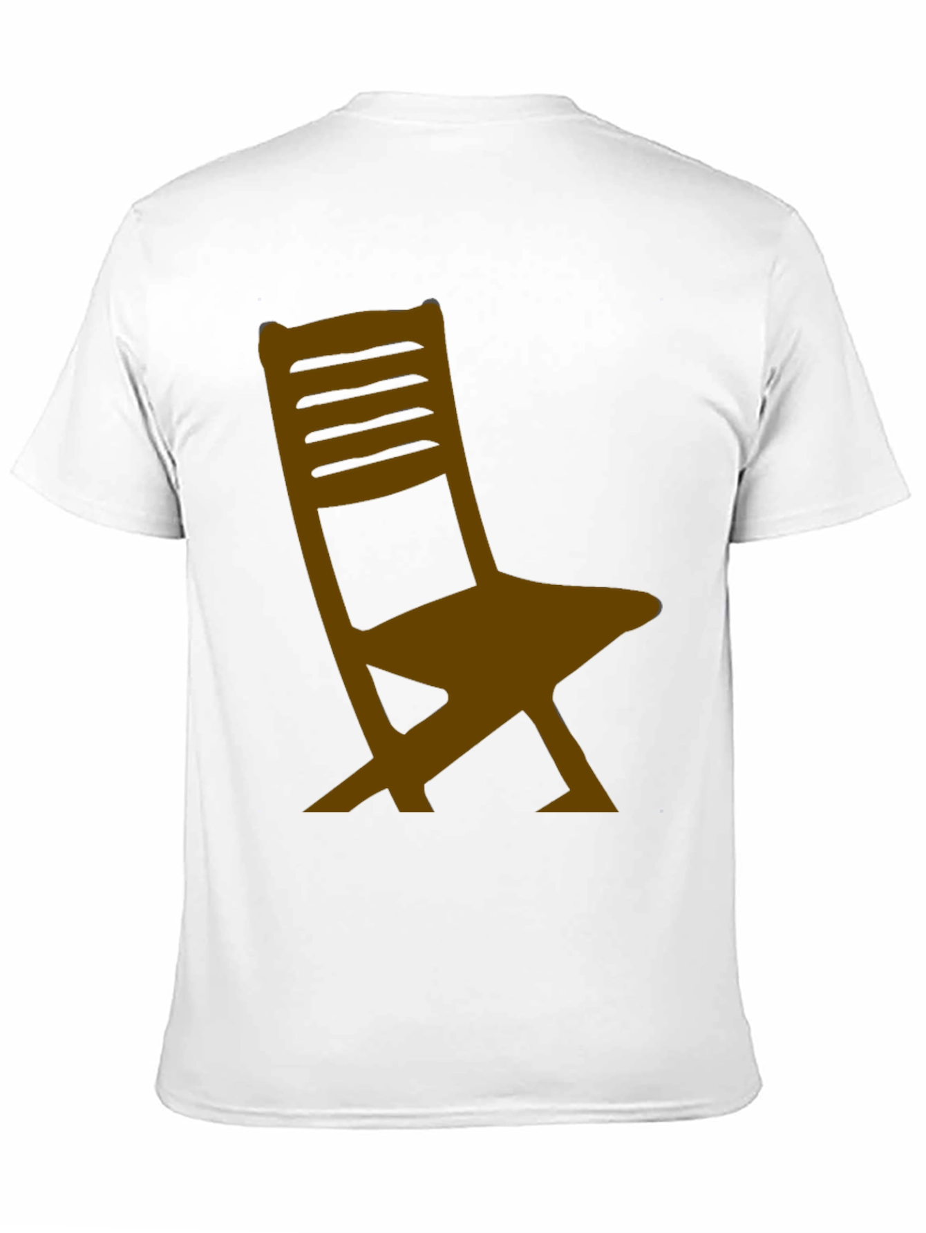 Chair Graphic Black T-Shirt - Relaxed Fit