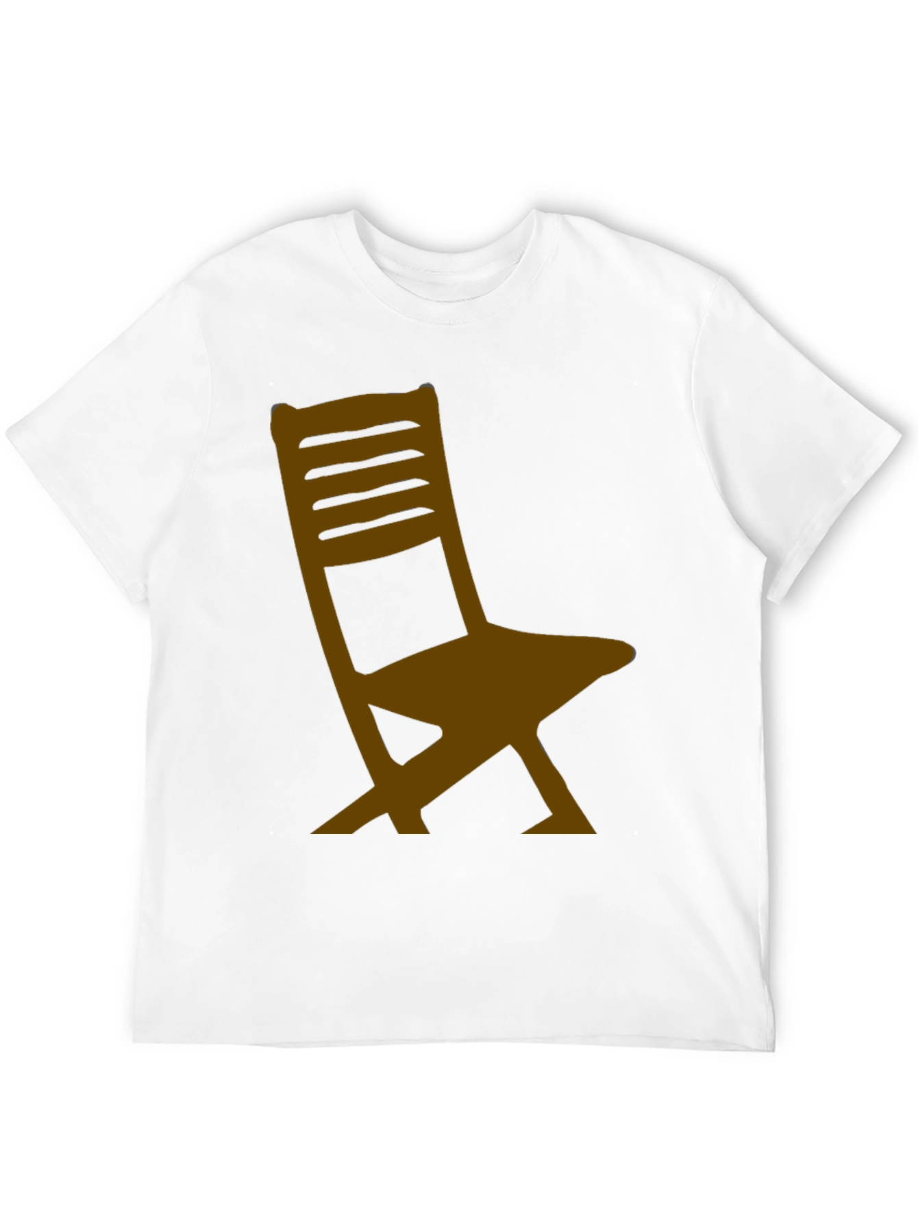 Chair Graphic Black T-Shirt - Relaxed Fit