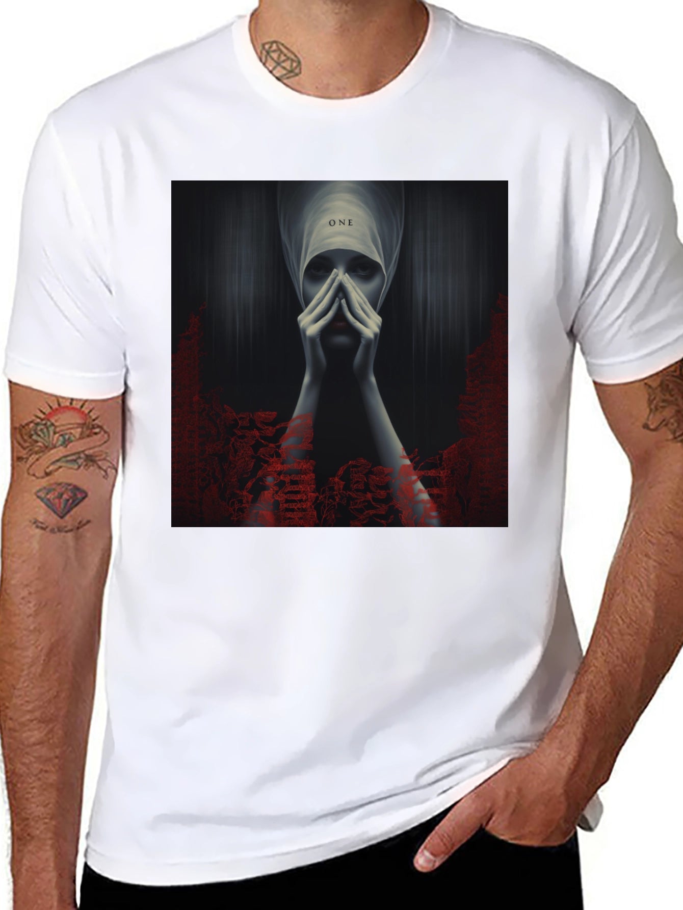 Mystic Woman Graphic Tee - Black