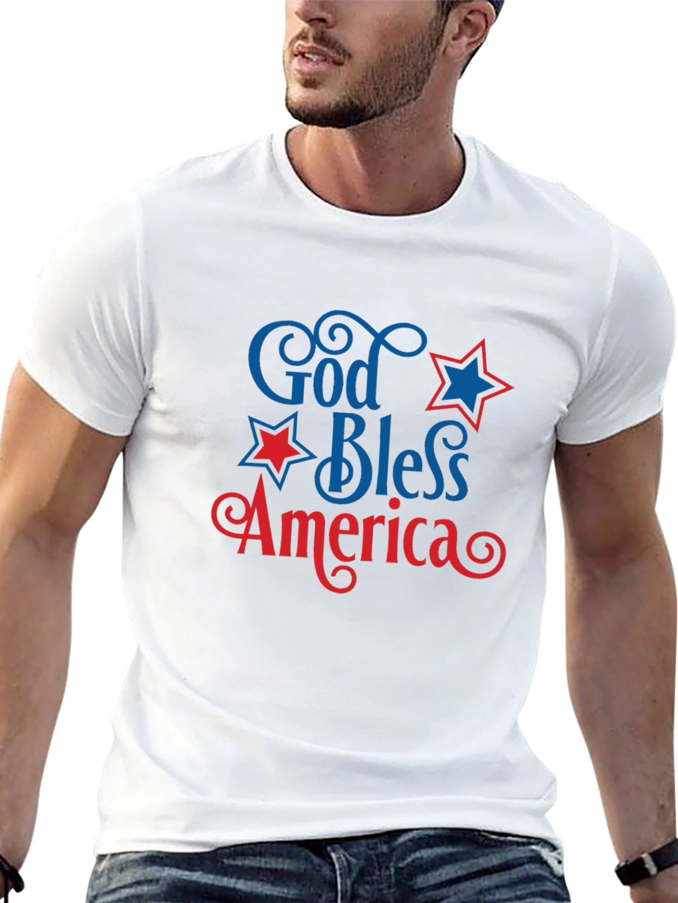 God Bless America Patriotic T-Shirt