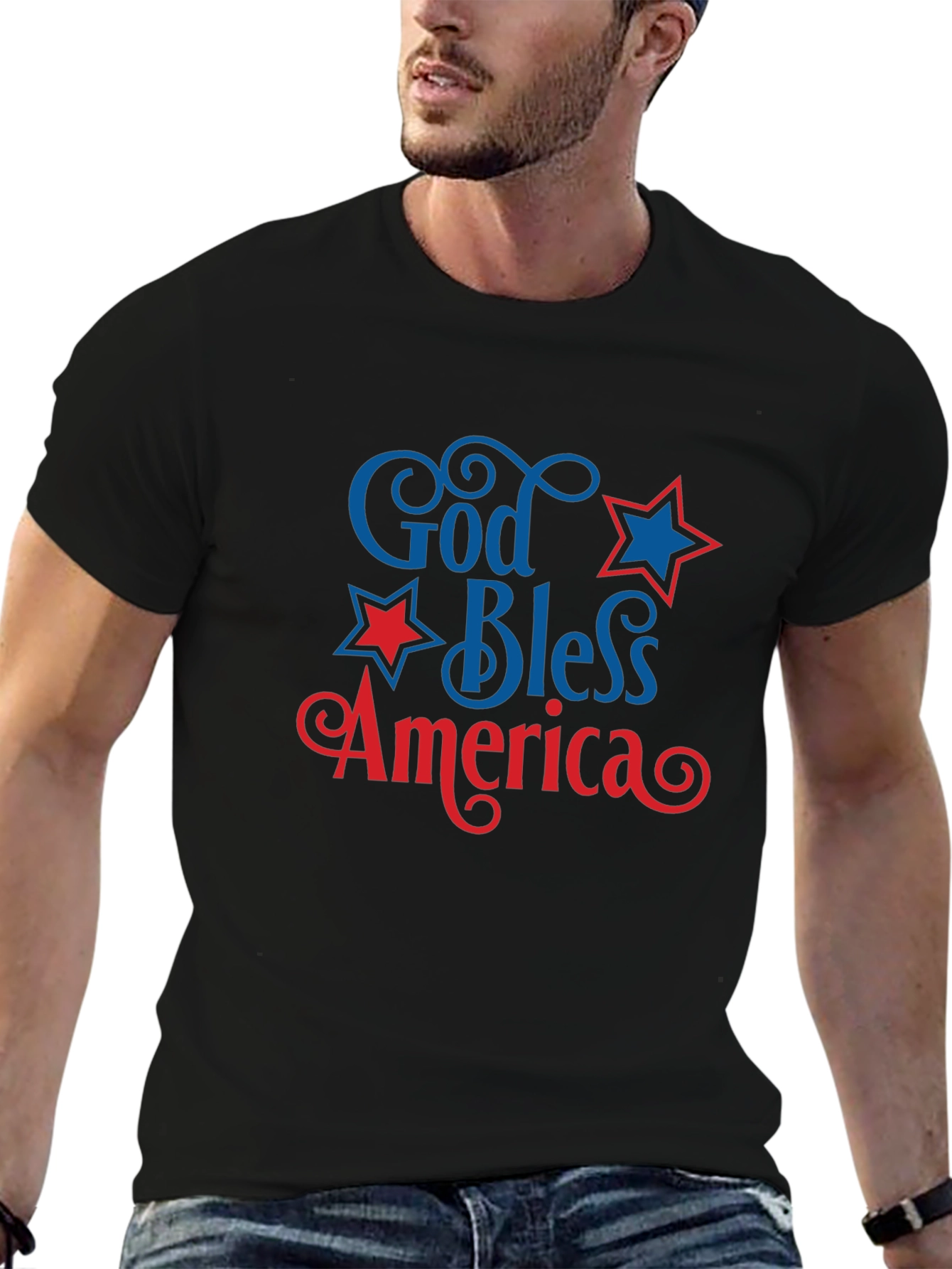 God Bless America Patriotic T-Shirt