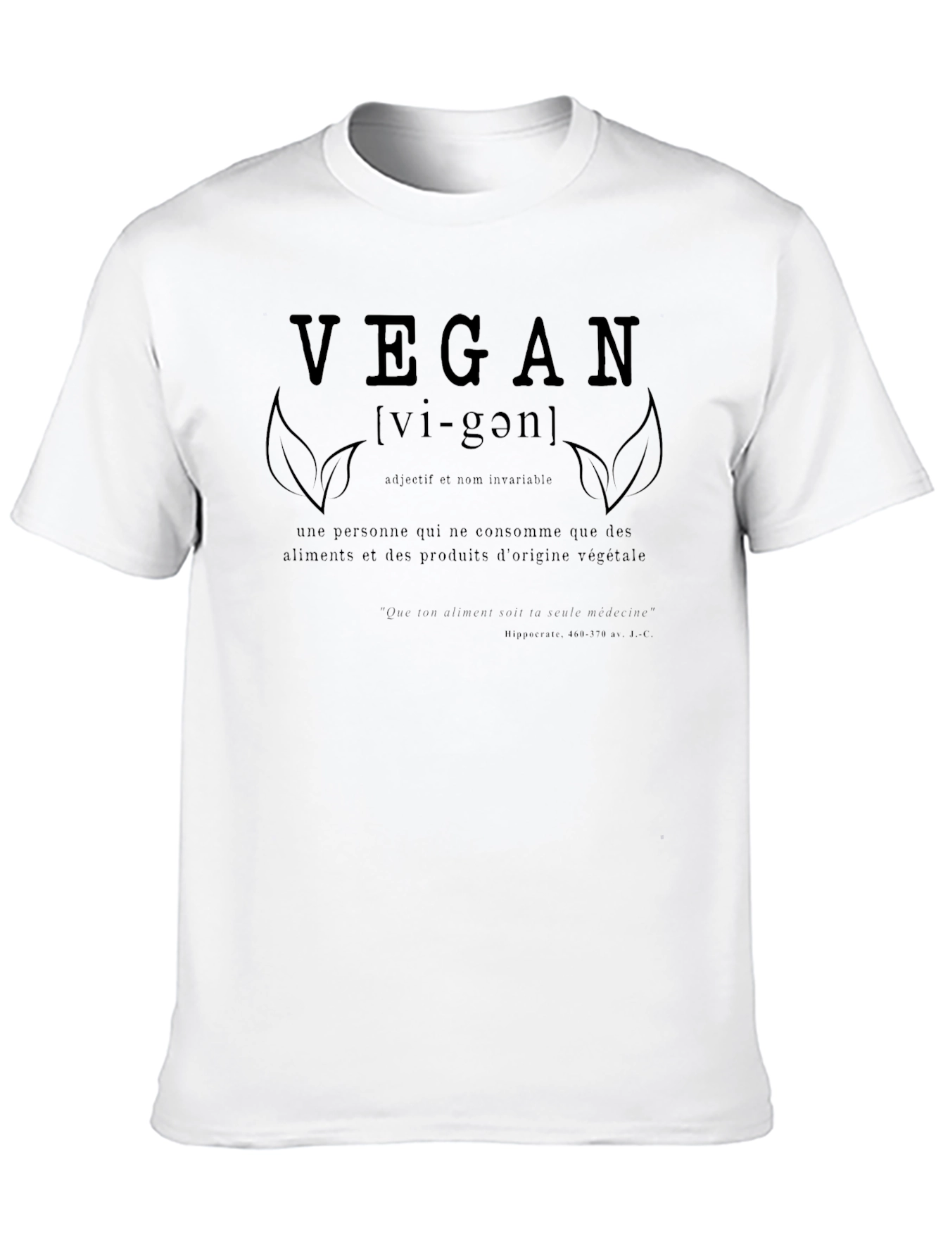 Vegan Definition Black T-Shirt