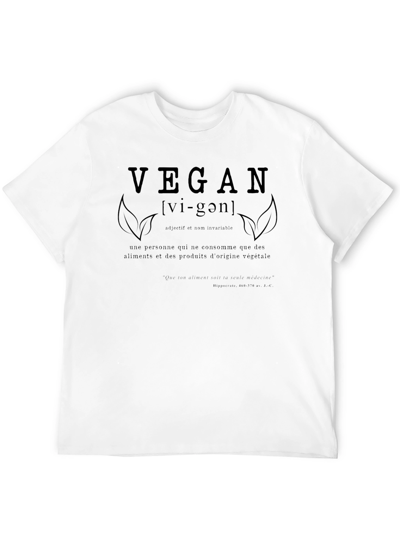 Vegan Definition Black T-Shirt