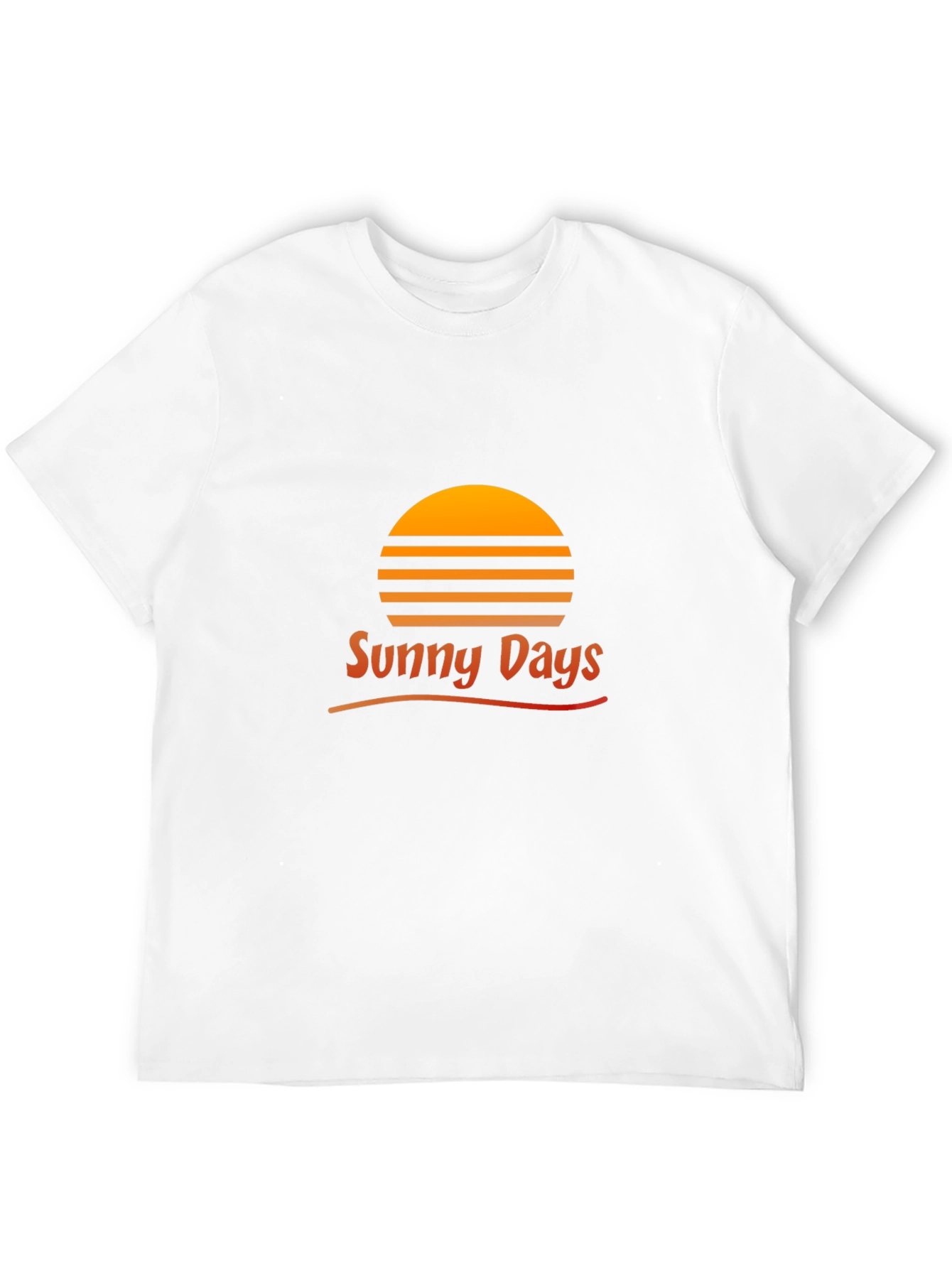 Sunny Days Graphic T-Shirt - Black