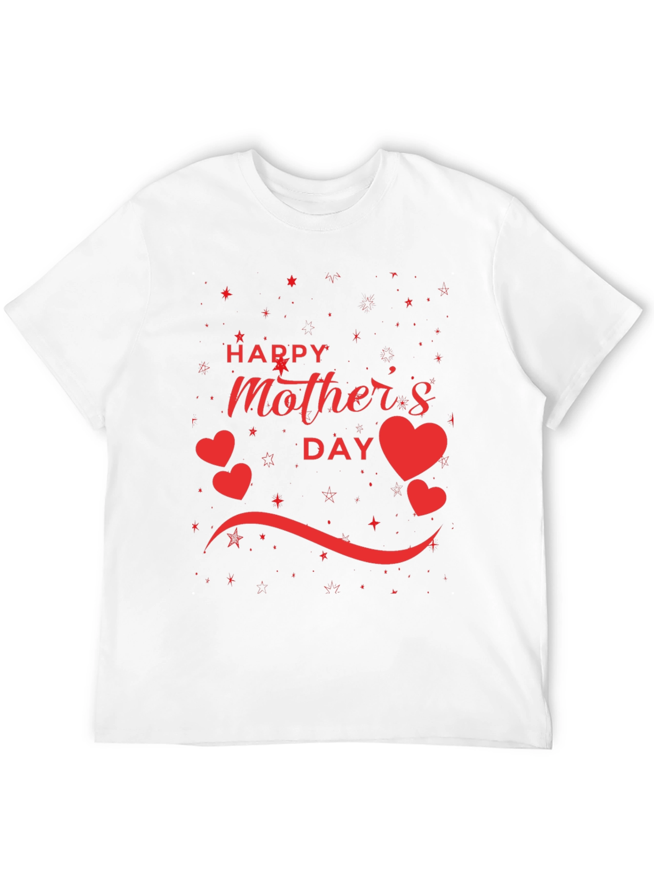 Happy Mothers Day Black T-Shirt