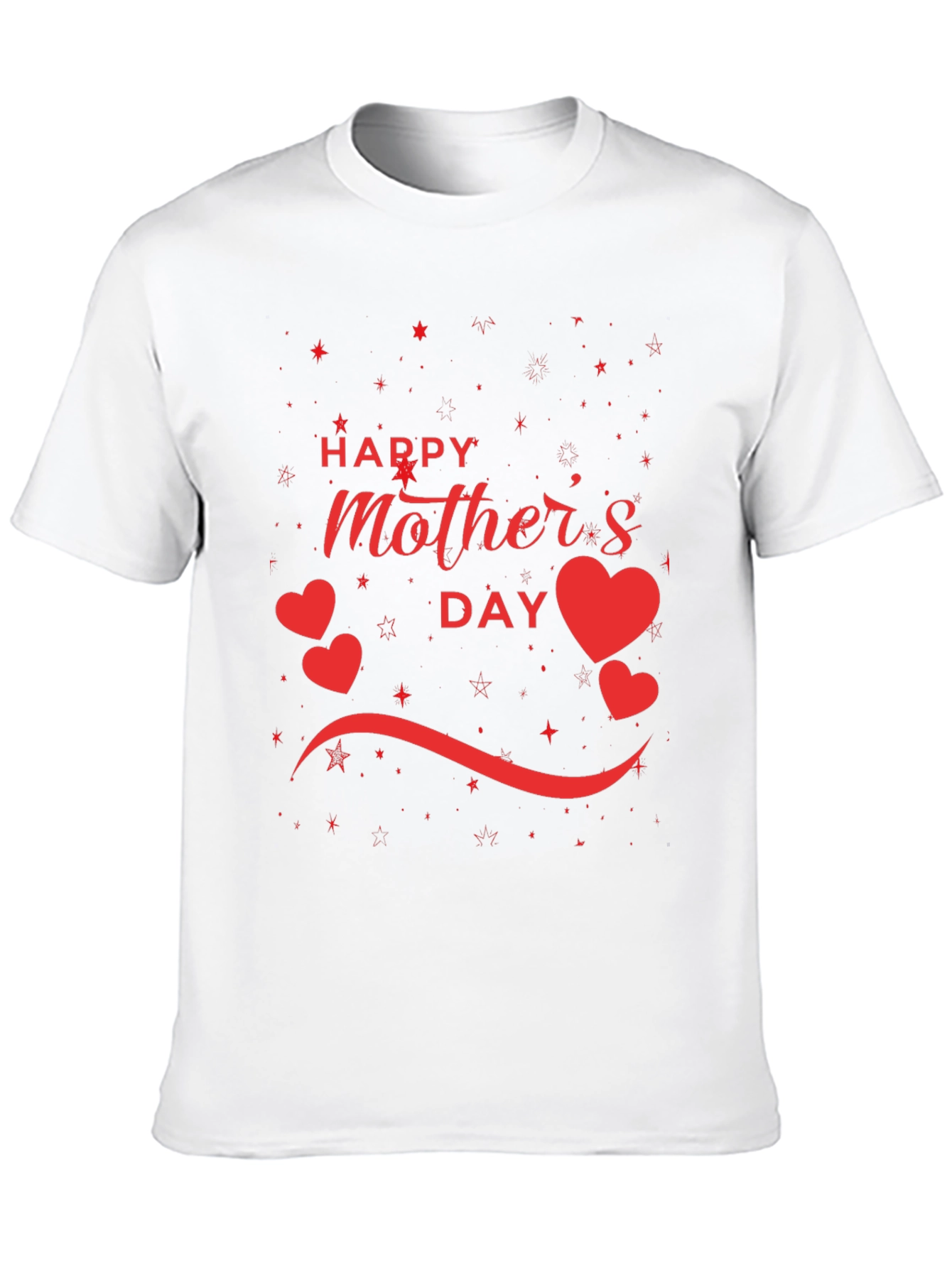 Happy Mothers Day Black T-Shirt