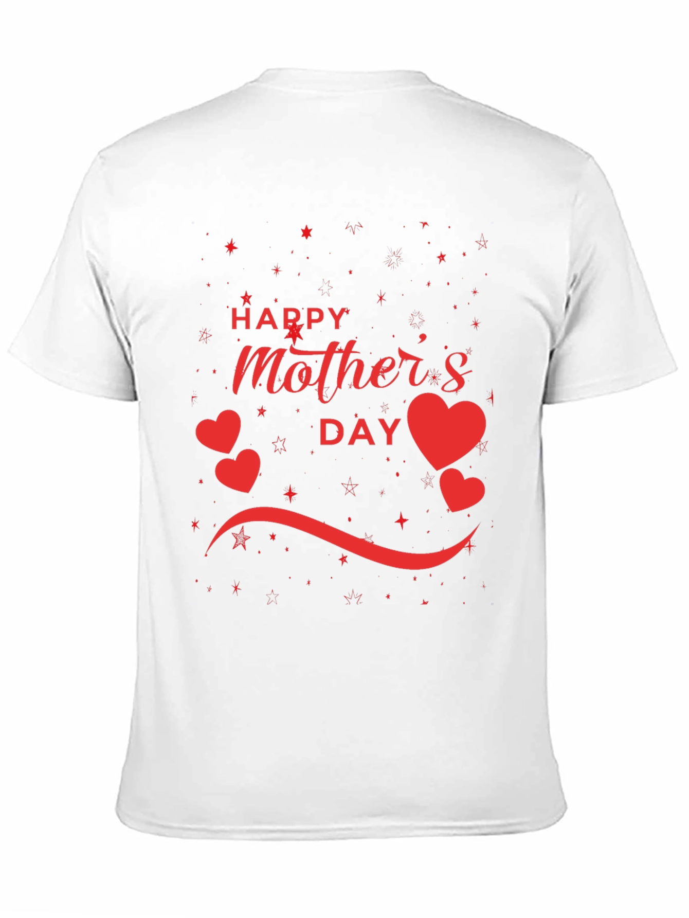 Happy Mothers Day Black T-Shirt