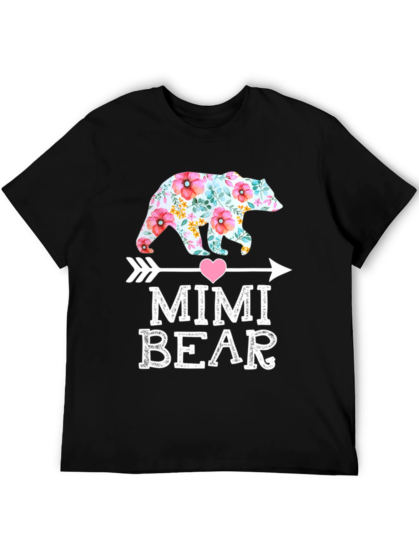 Mimi Bear Floral Design Tee