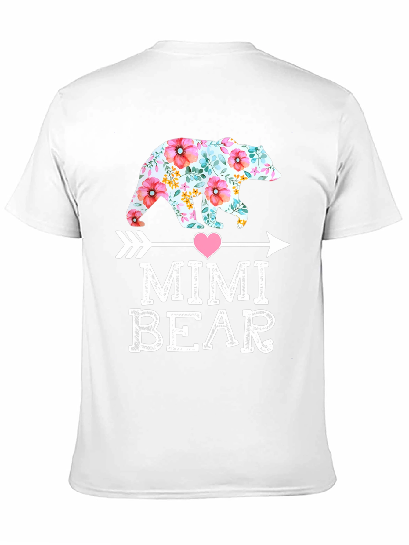 Mimi Bear Floral Design Tee
