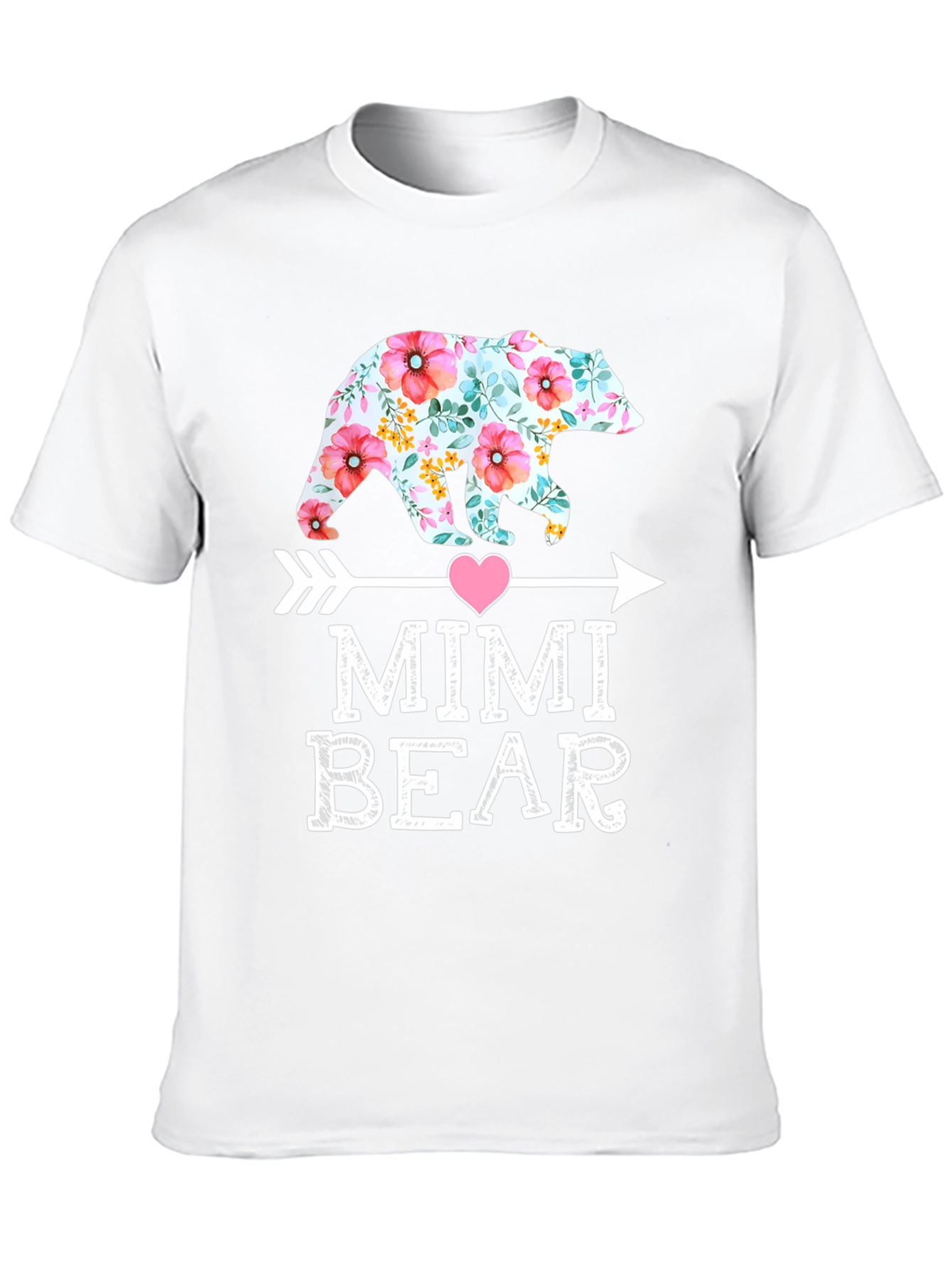 Mimi Bear Floral Design Tee