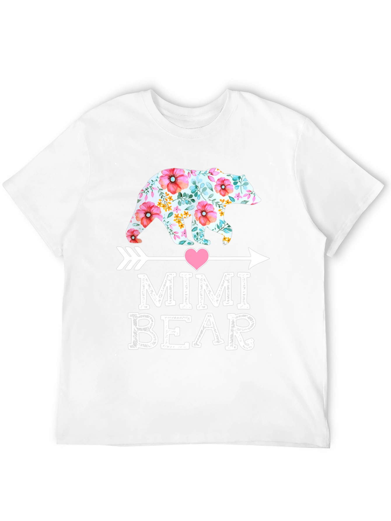 Mimi Bear Floral Design Tee