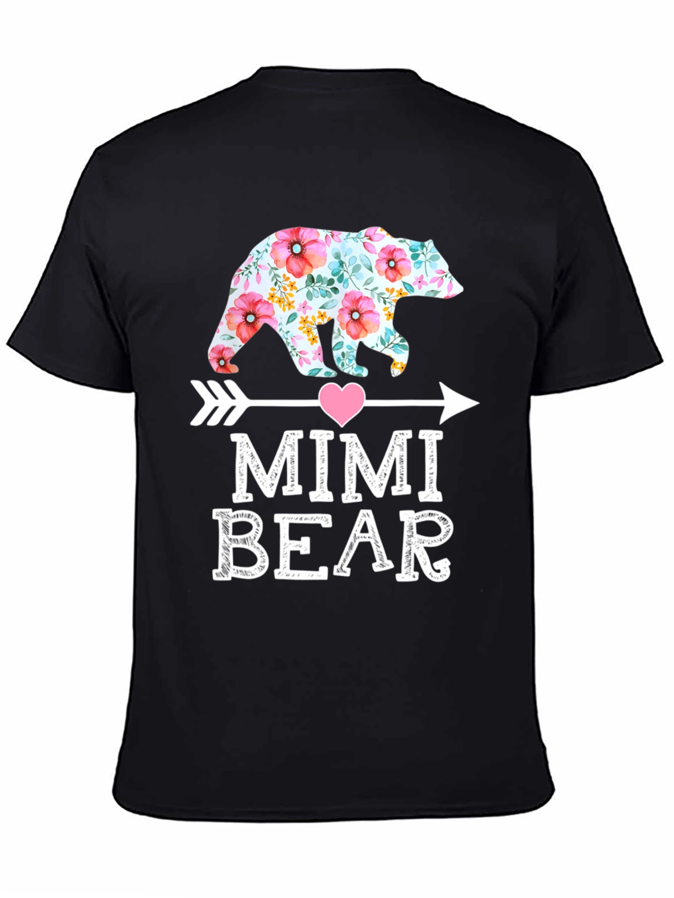 Mimi Bear Floral Design Tee
