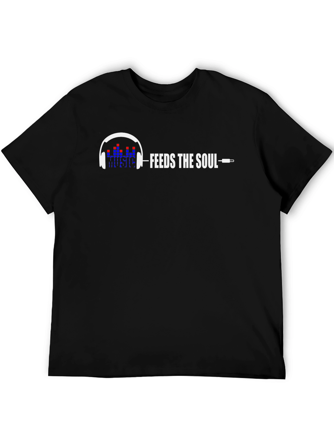 Music Feeds the Soul Graphic Tee