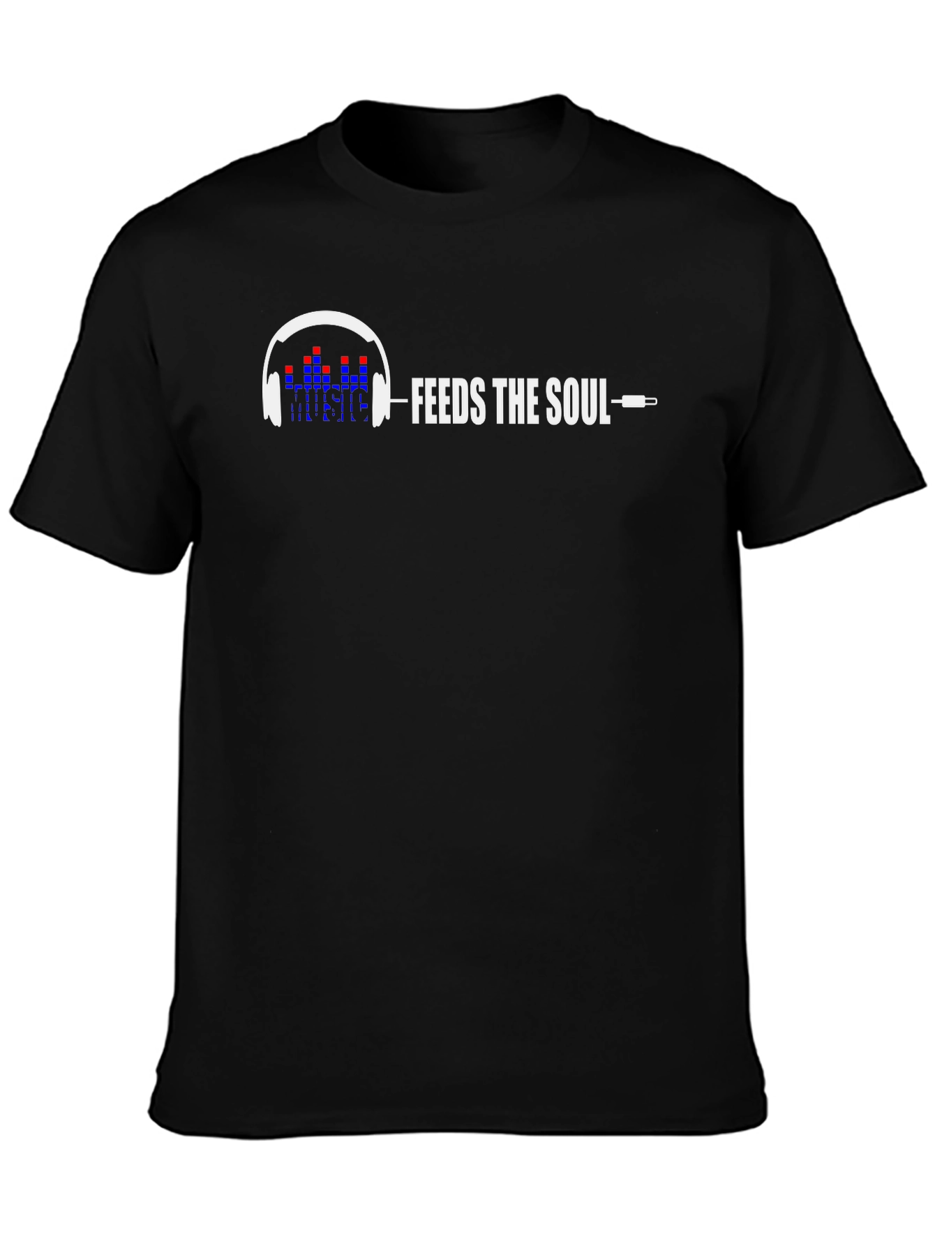 Music Feeds the Soul Graphic Tee