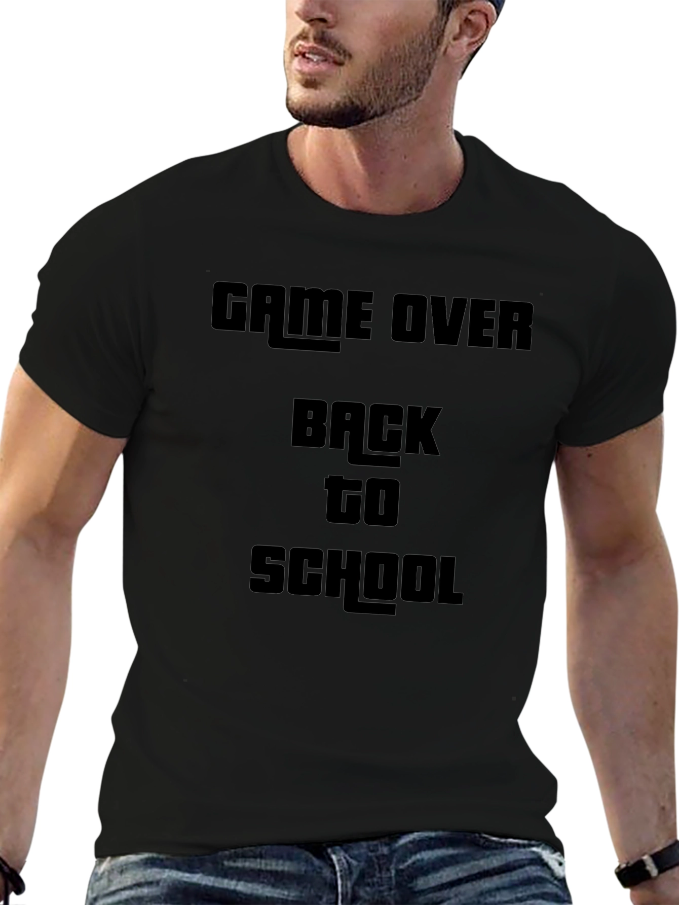 Game Over Back to School Graphic Tee