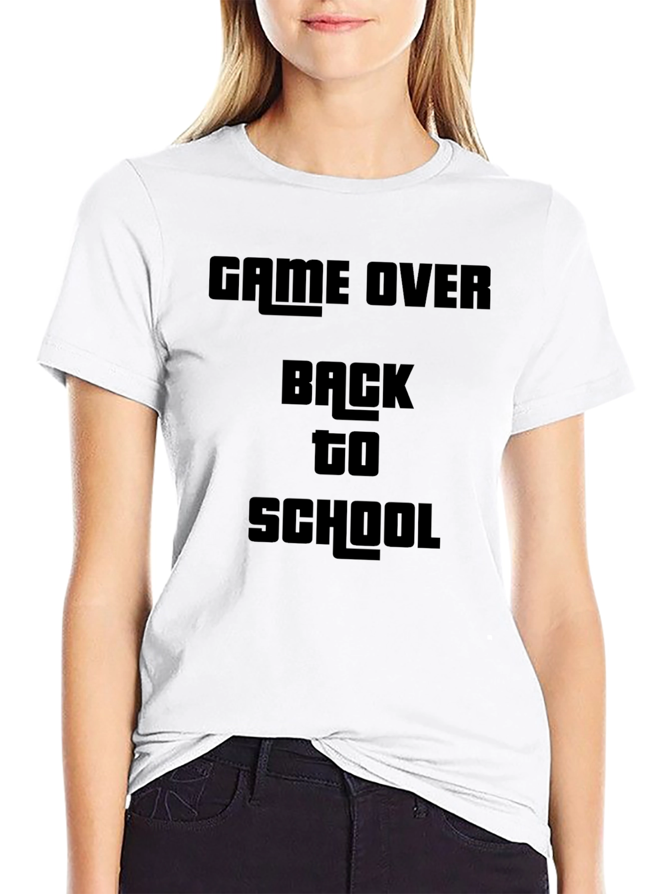 Game Over Back to School Graphic Tee