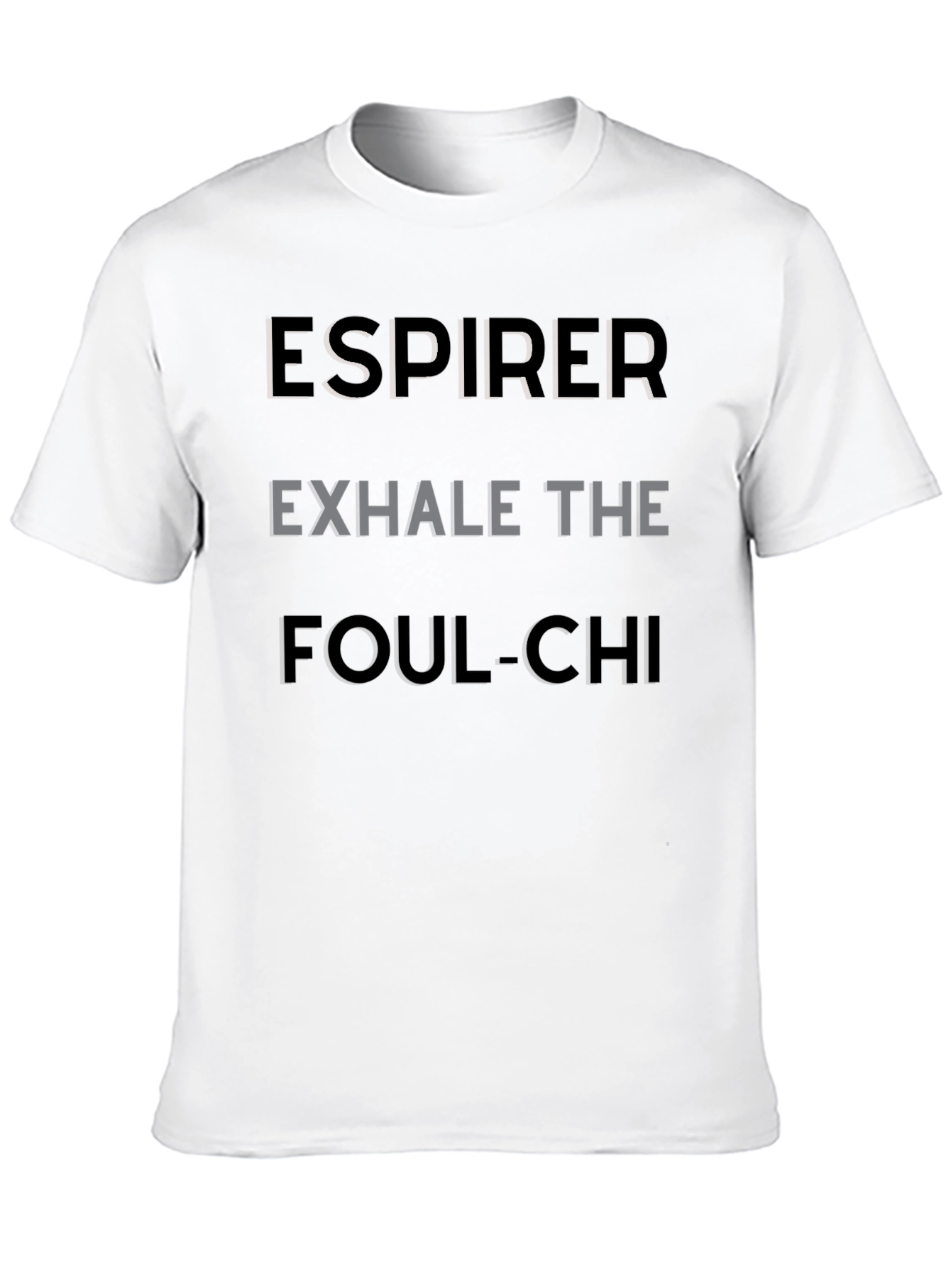 Espirer Exhale Graphic Tee - Black