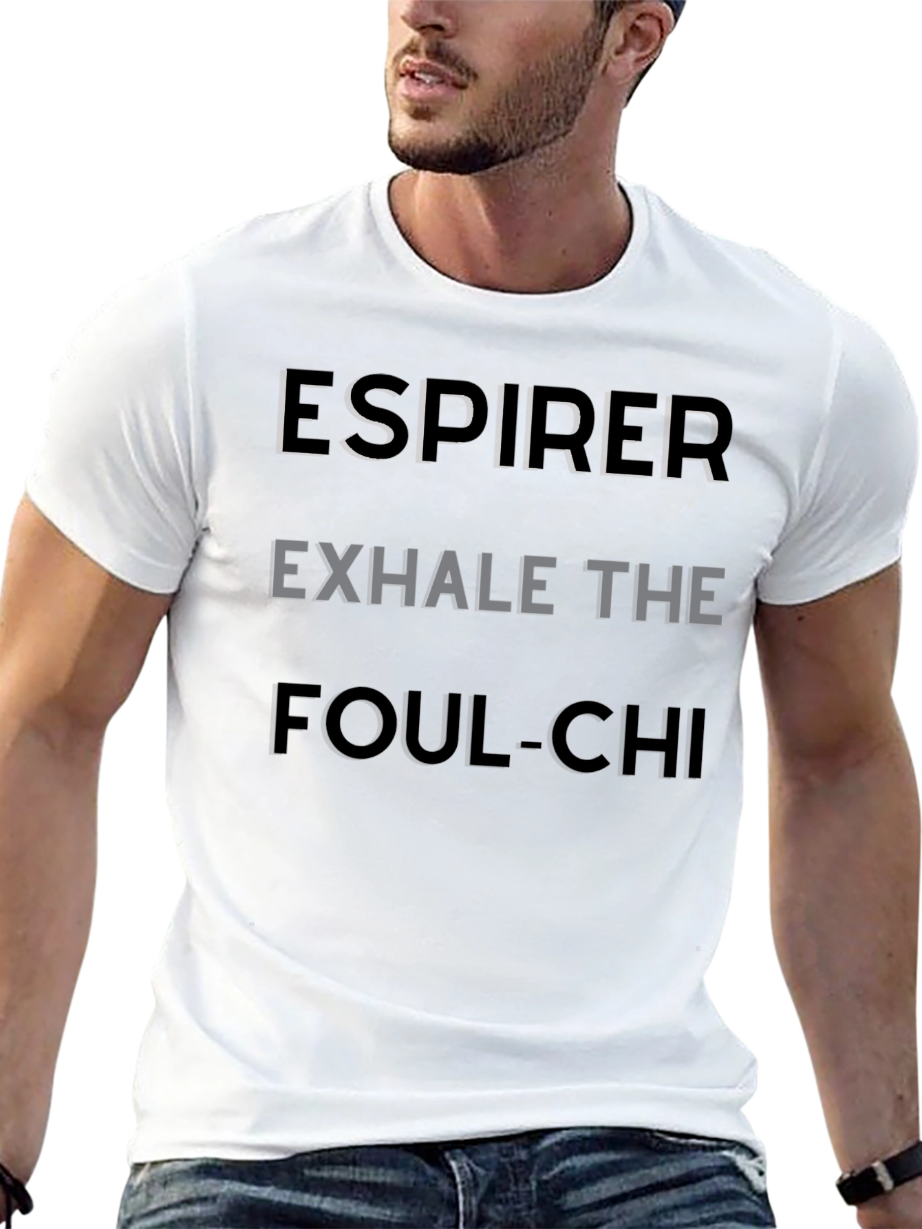 Espirer Exhale Graphic Tee - Black