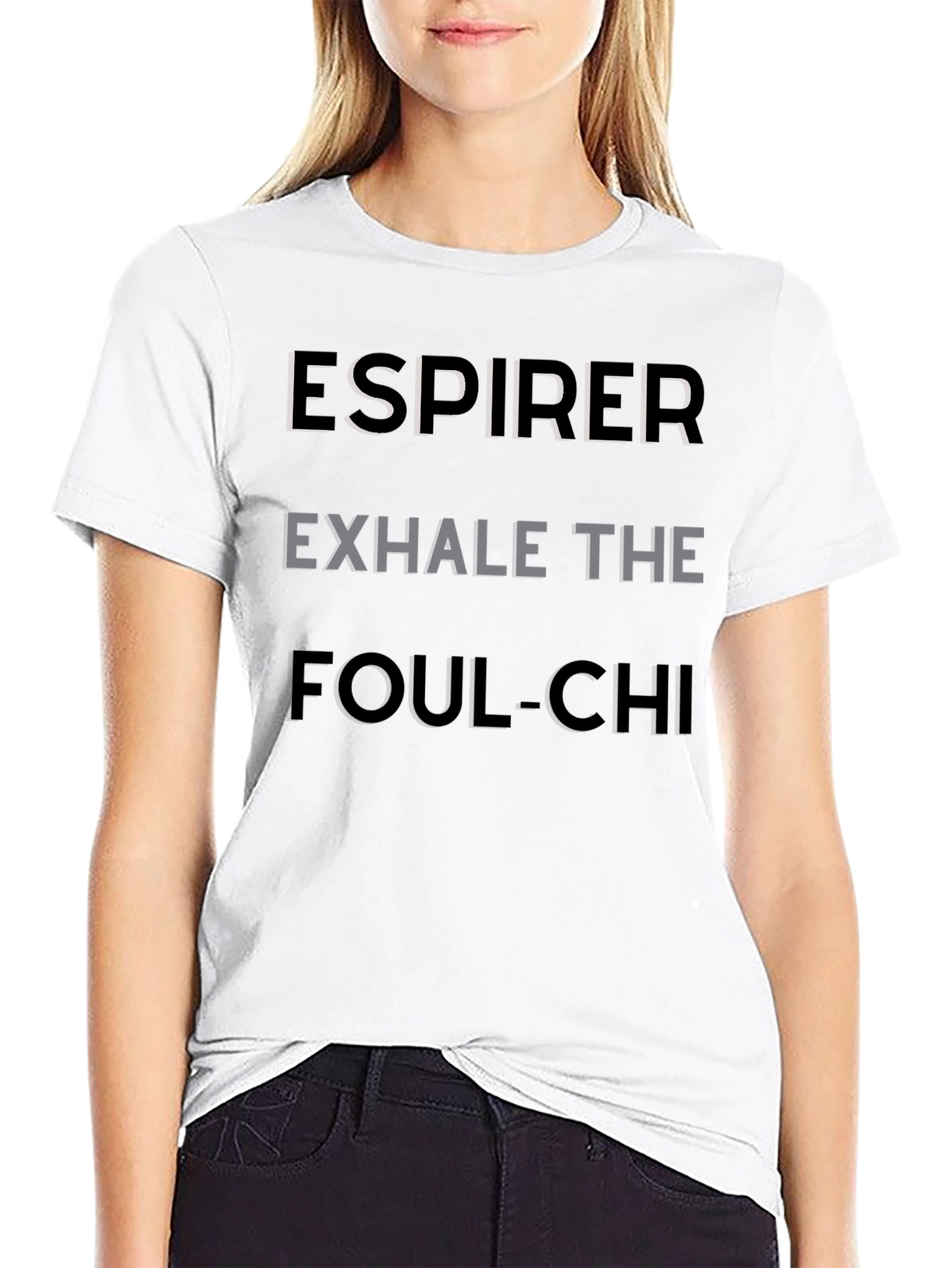 Espirer Exhale Graphic Tee - Black