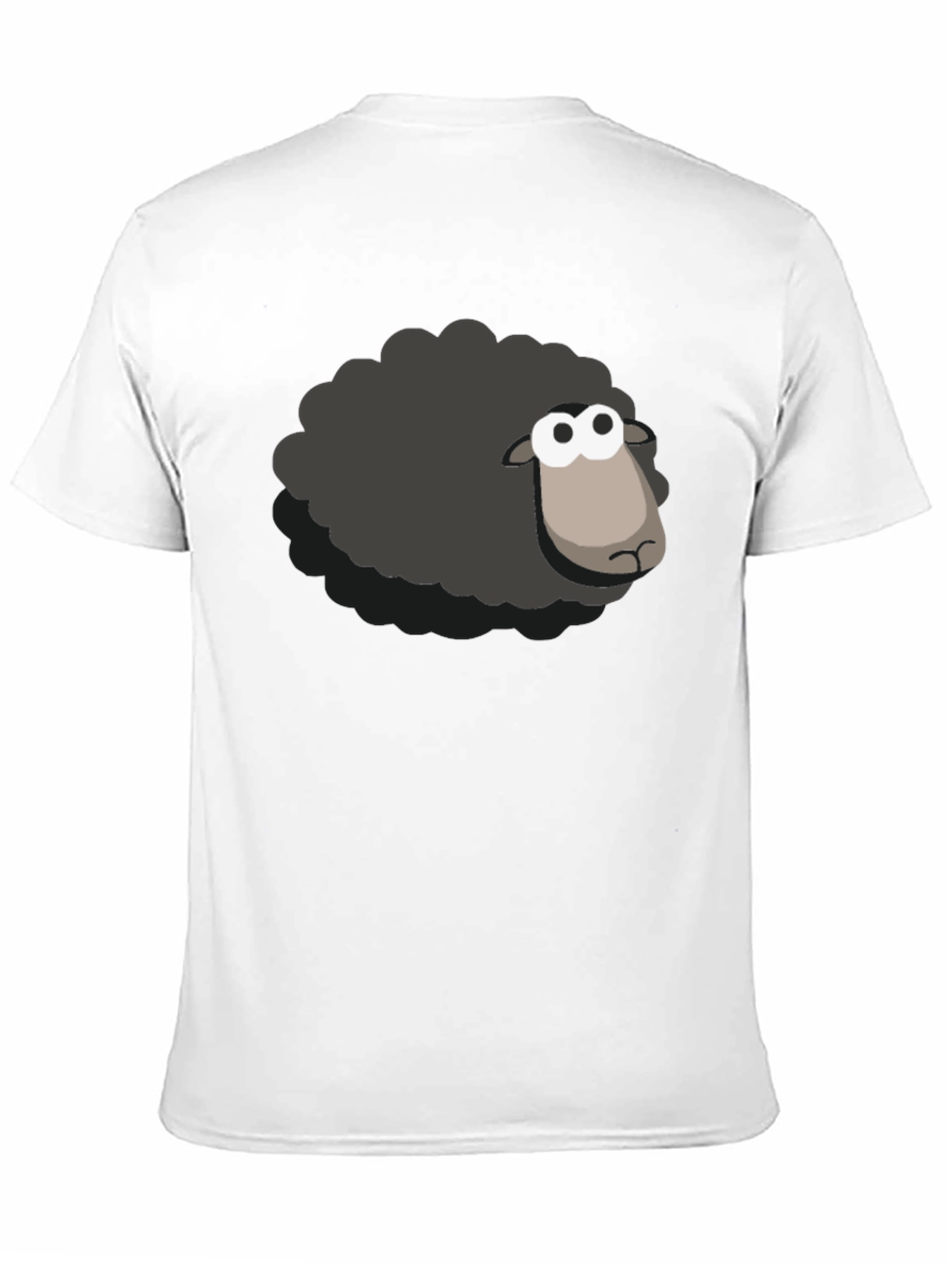 Black Sheep T-Shirt - Cartoon Style