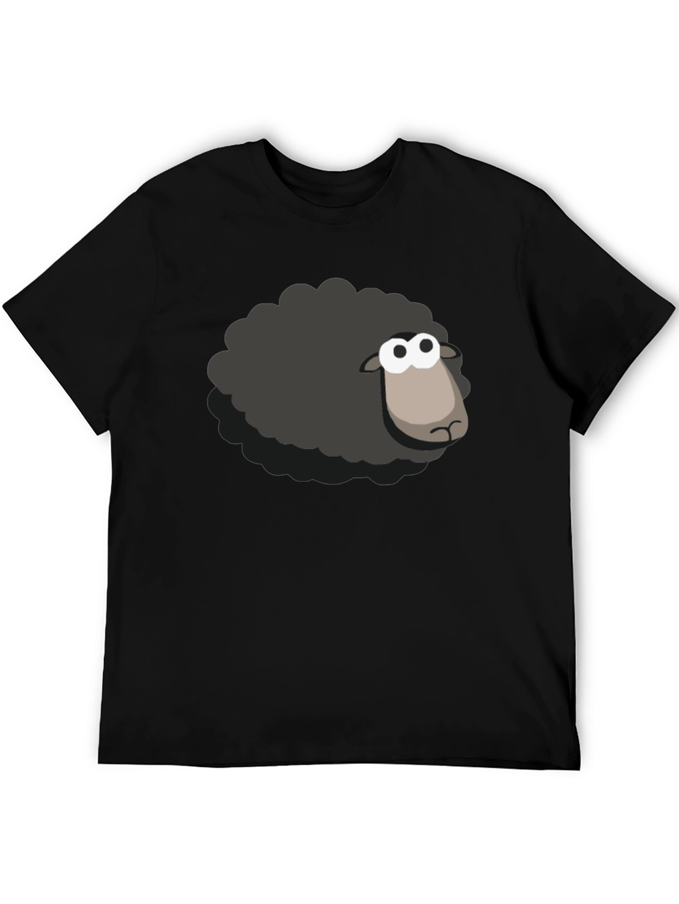 Black Sheep T-Shirt - Cartoon Style