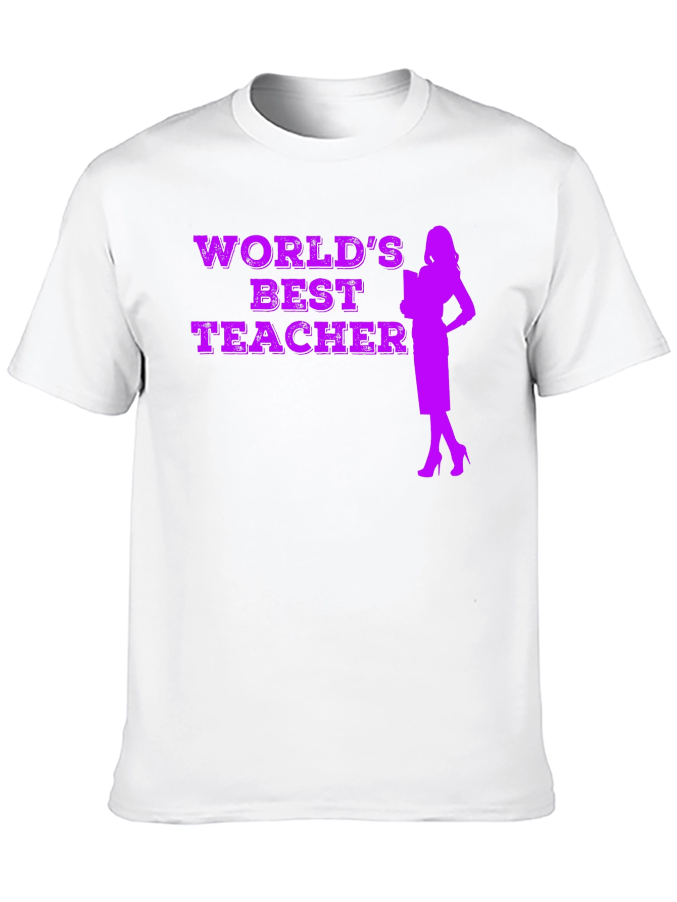 Worlds Best Teacher Graphic T-Shirt