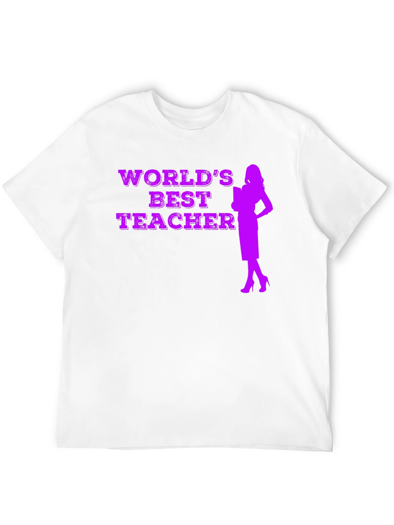 Worlds Best Teacher Graphic T-Shirt