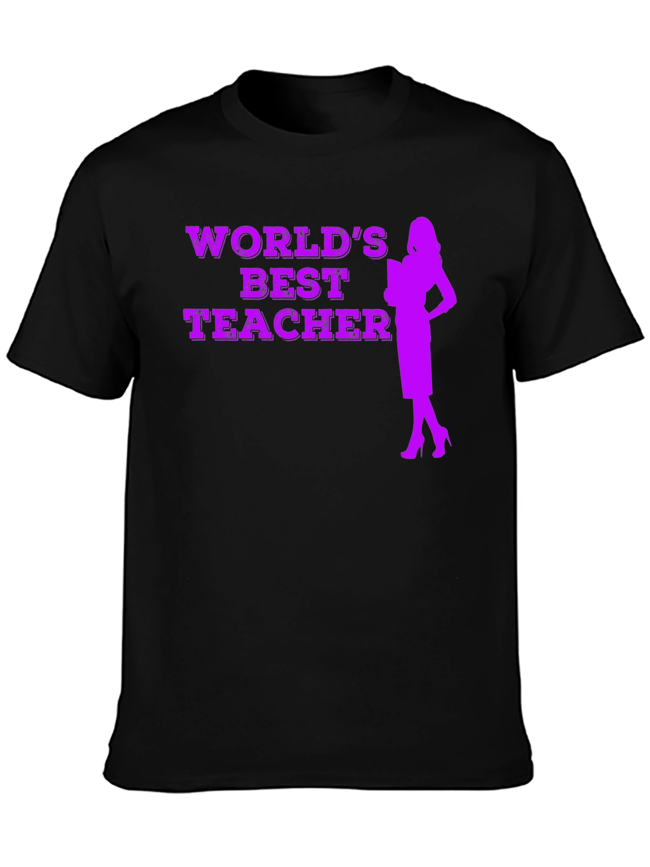 Worlds Best Teacher Graphic T-Shirt