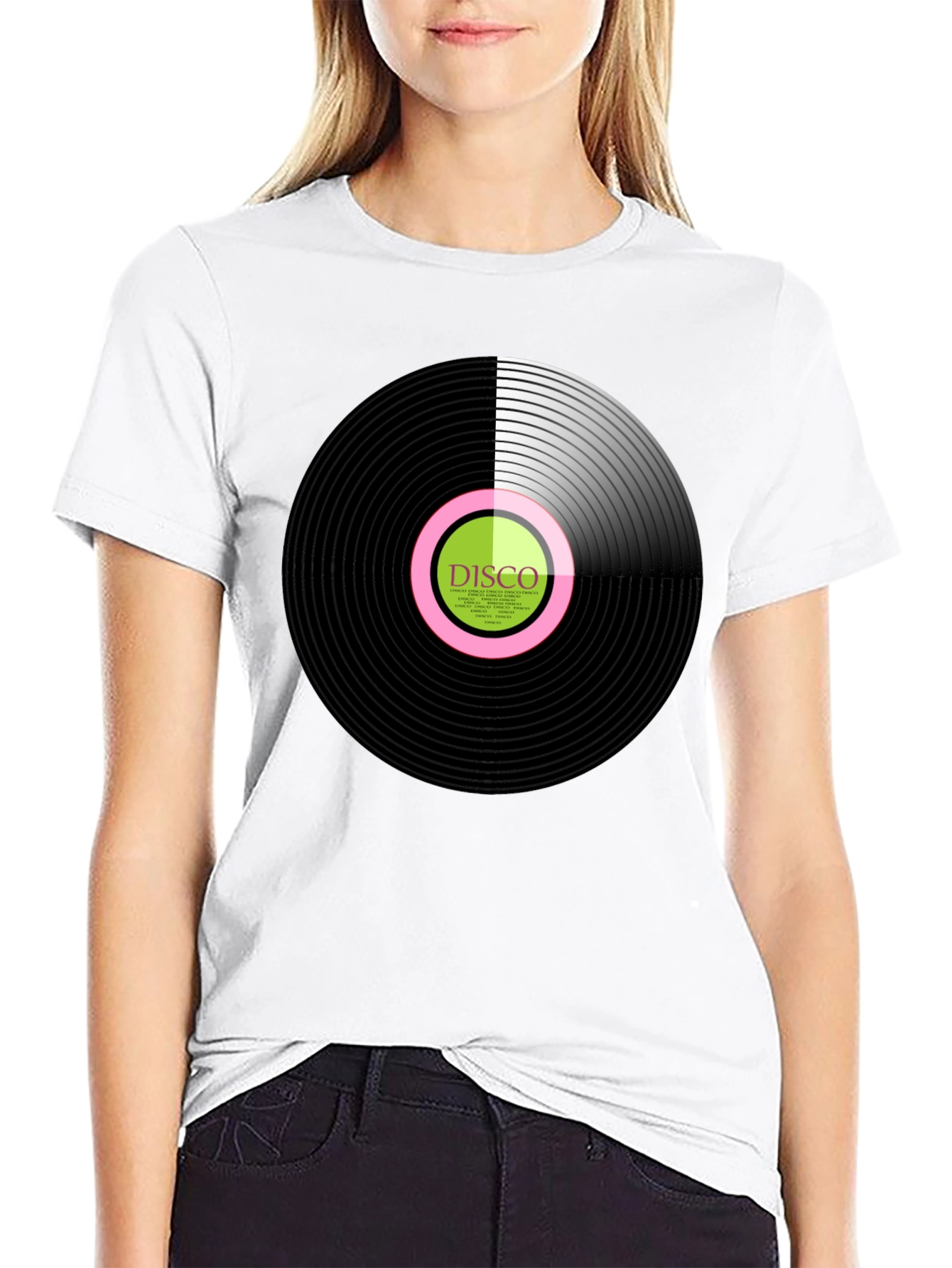 Disco Vinyl Record Graphic Tee