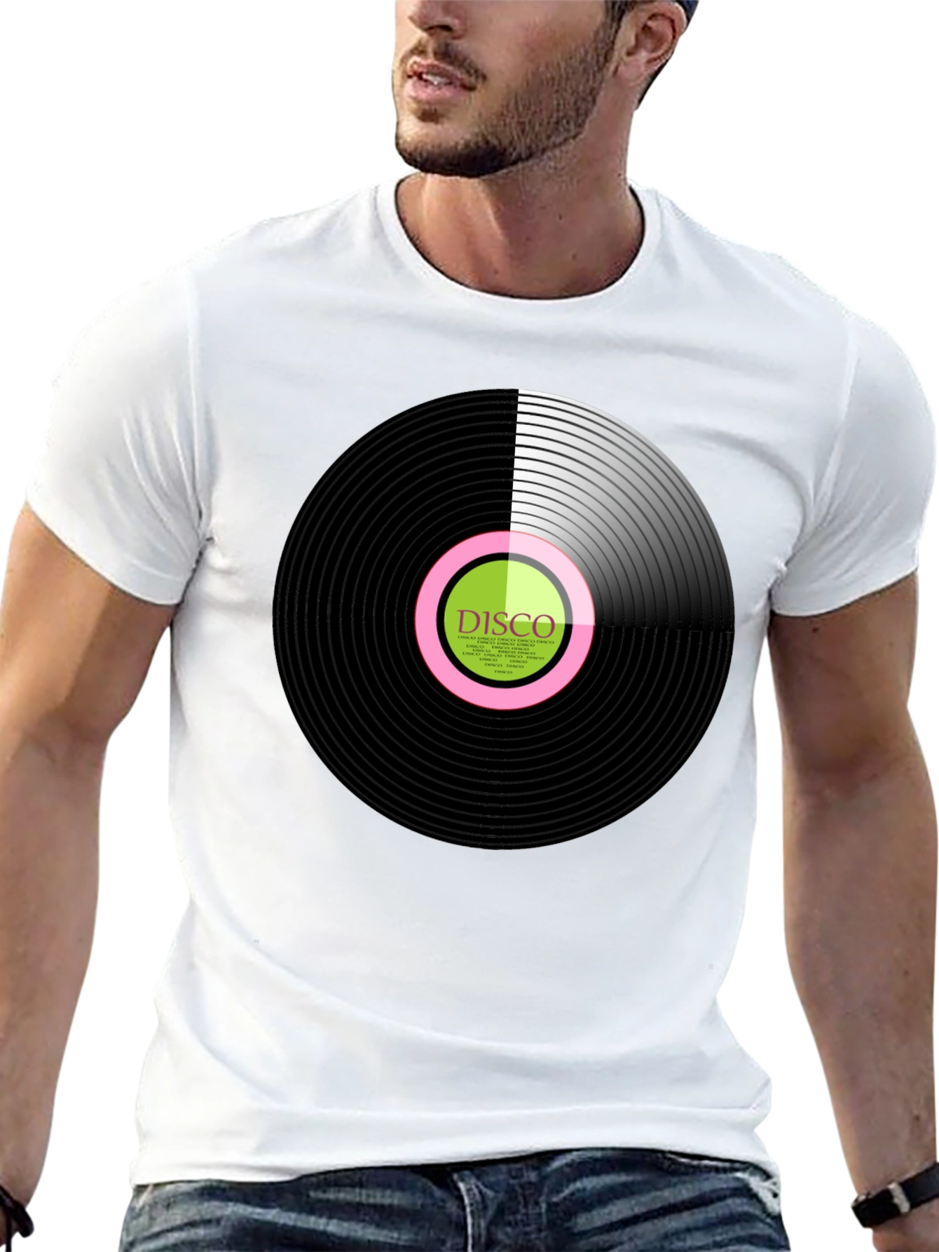 Disco Vinyl Record Graphic Tee