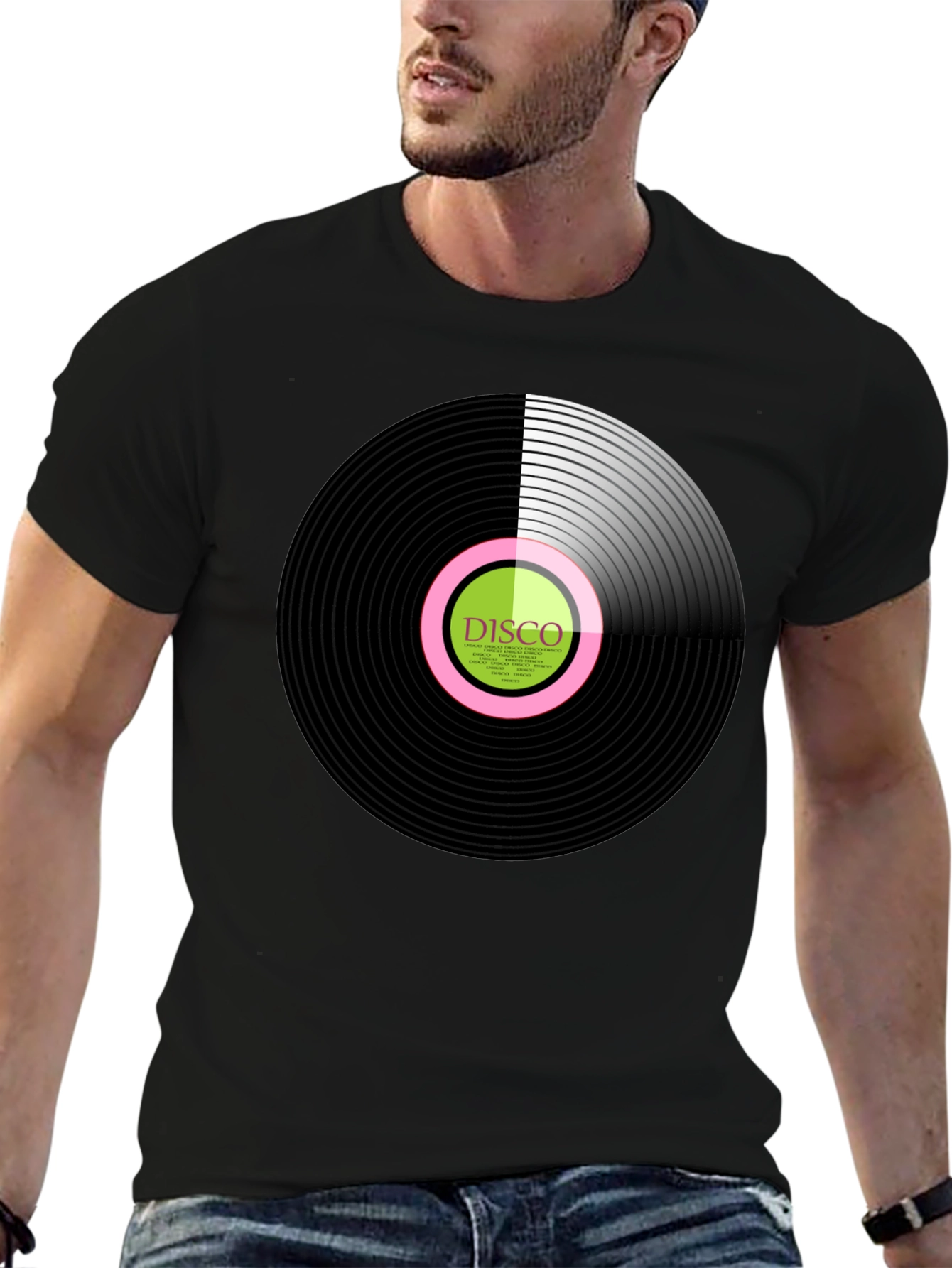 Disco Vinyl Record Graphic Tee