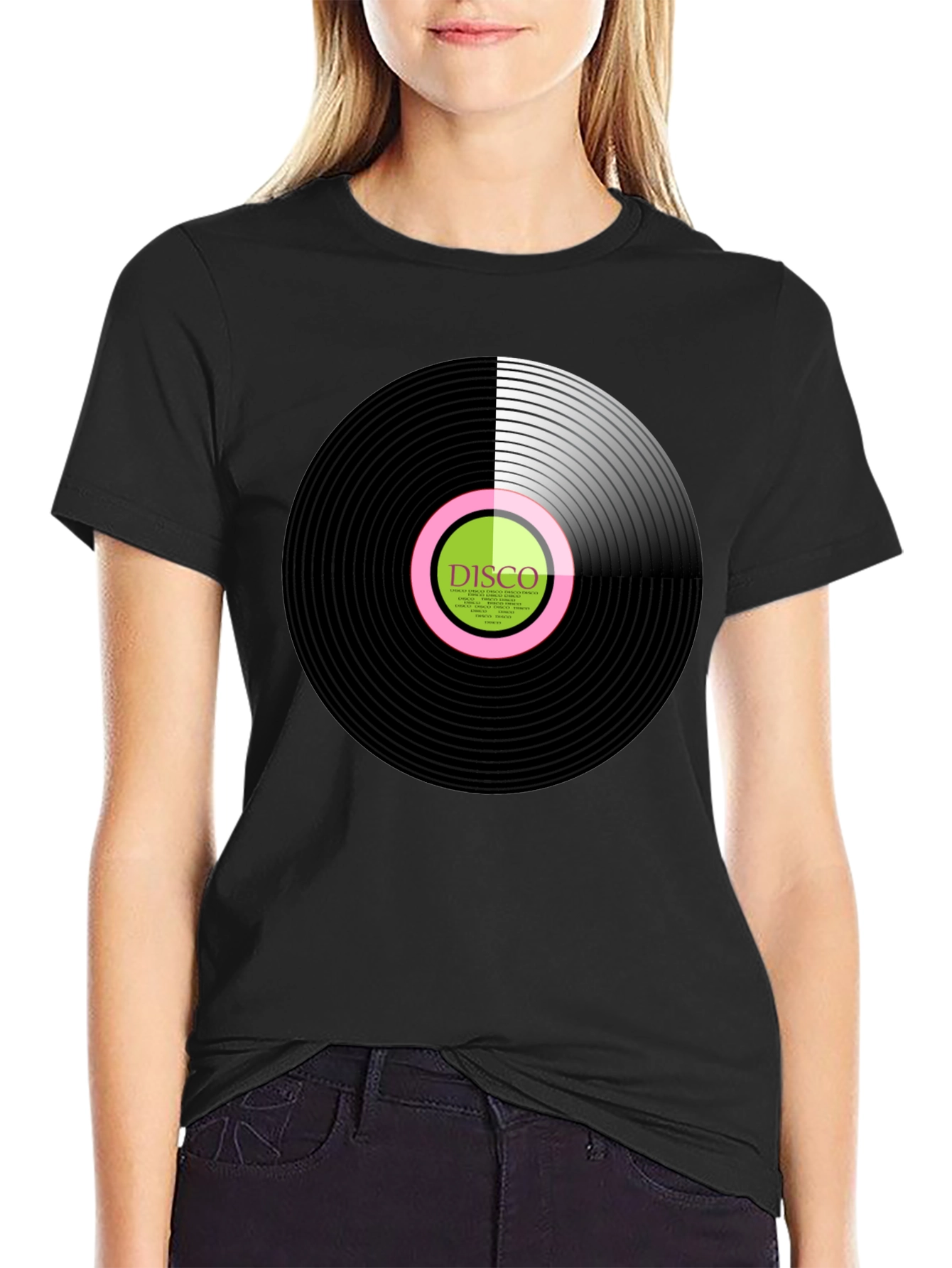 Disco Vinyl Record Graphic Tee