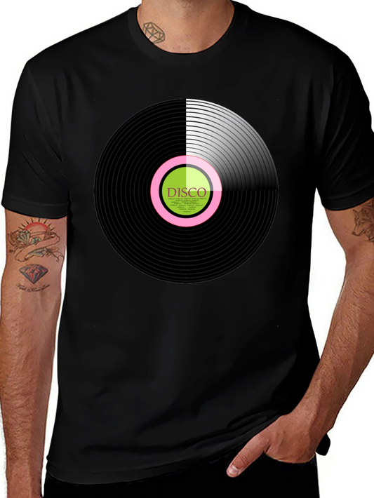 Disco Vinyl Record Graphic Tee