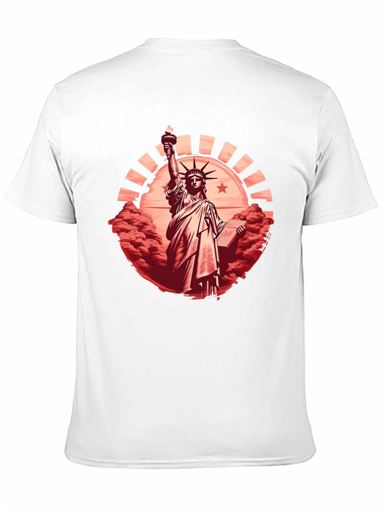 Statue of Liberty Graphic Tee - Patriotic Shirt