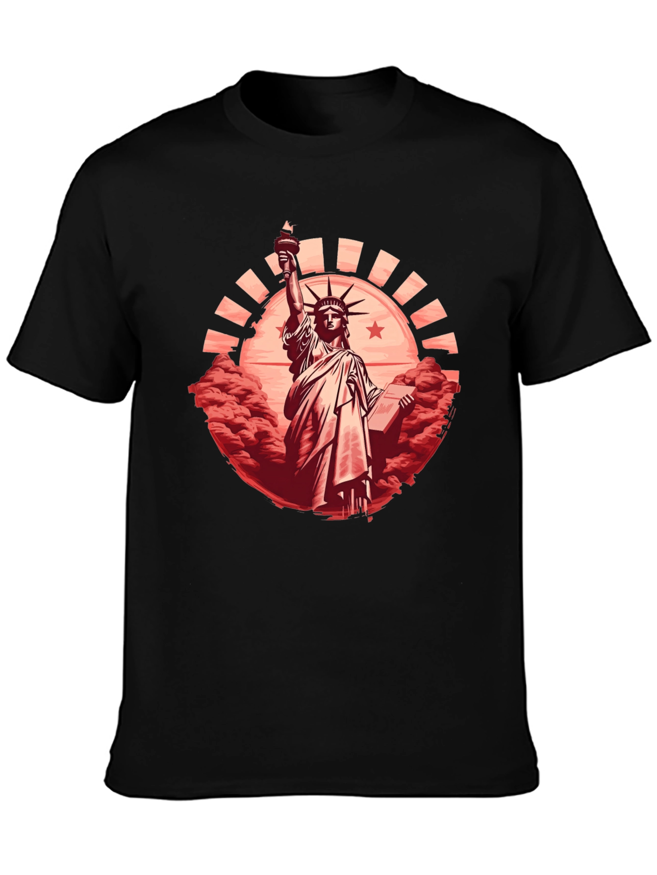 Statue of Liberty Graphic Tee - Patriotic Shirt