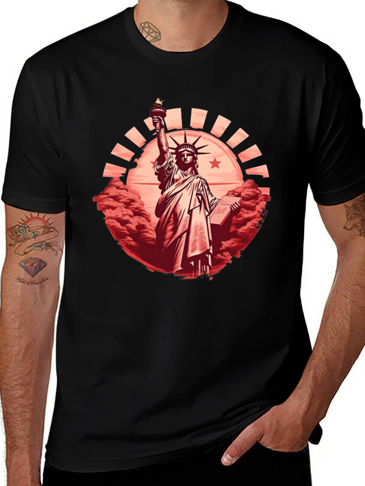 Statue of Liberty Graphic Tee - Patriotic Shirt