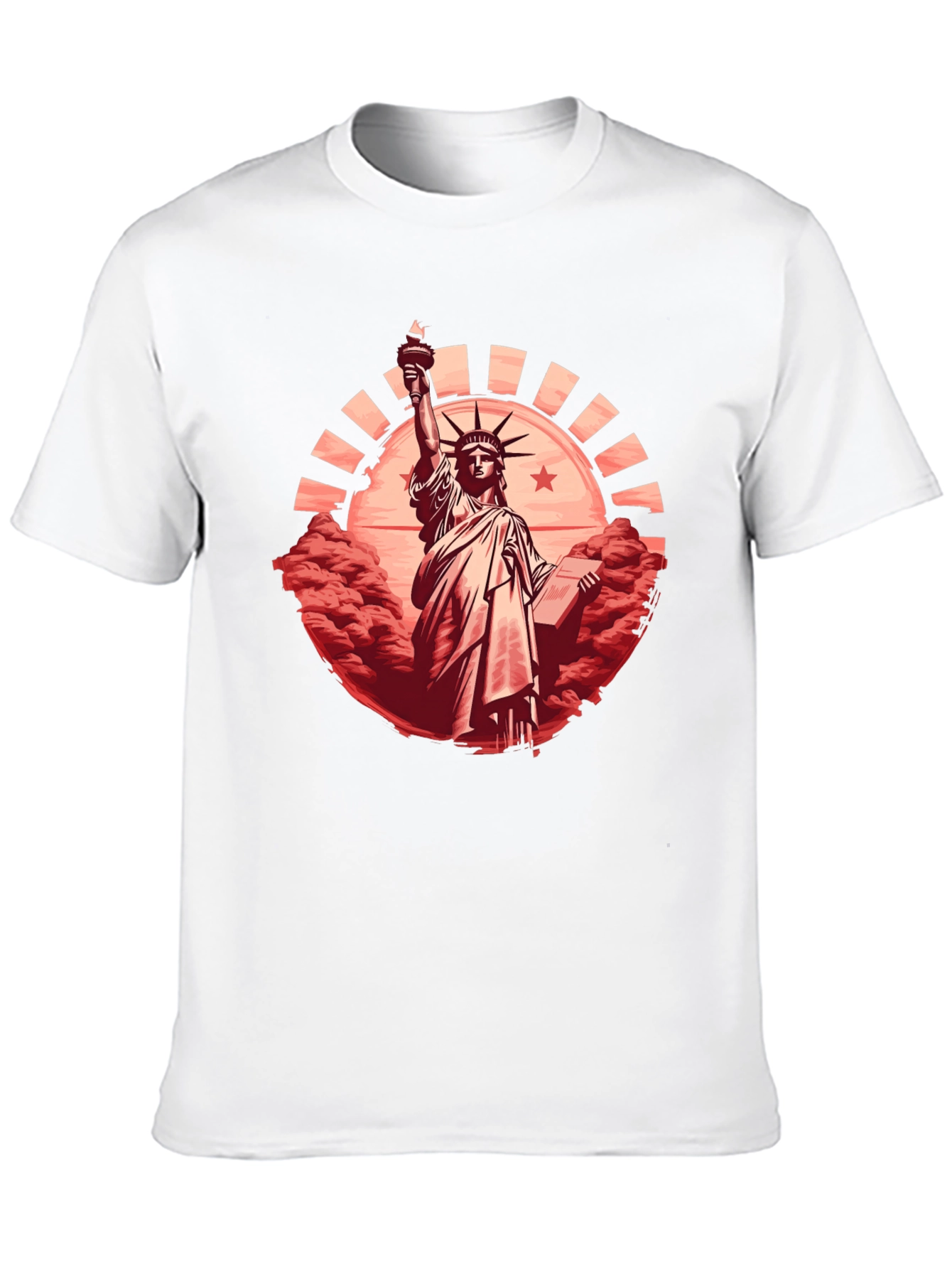 Statue of Liberty Graphic Tee - Patriotic Shirt