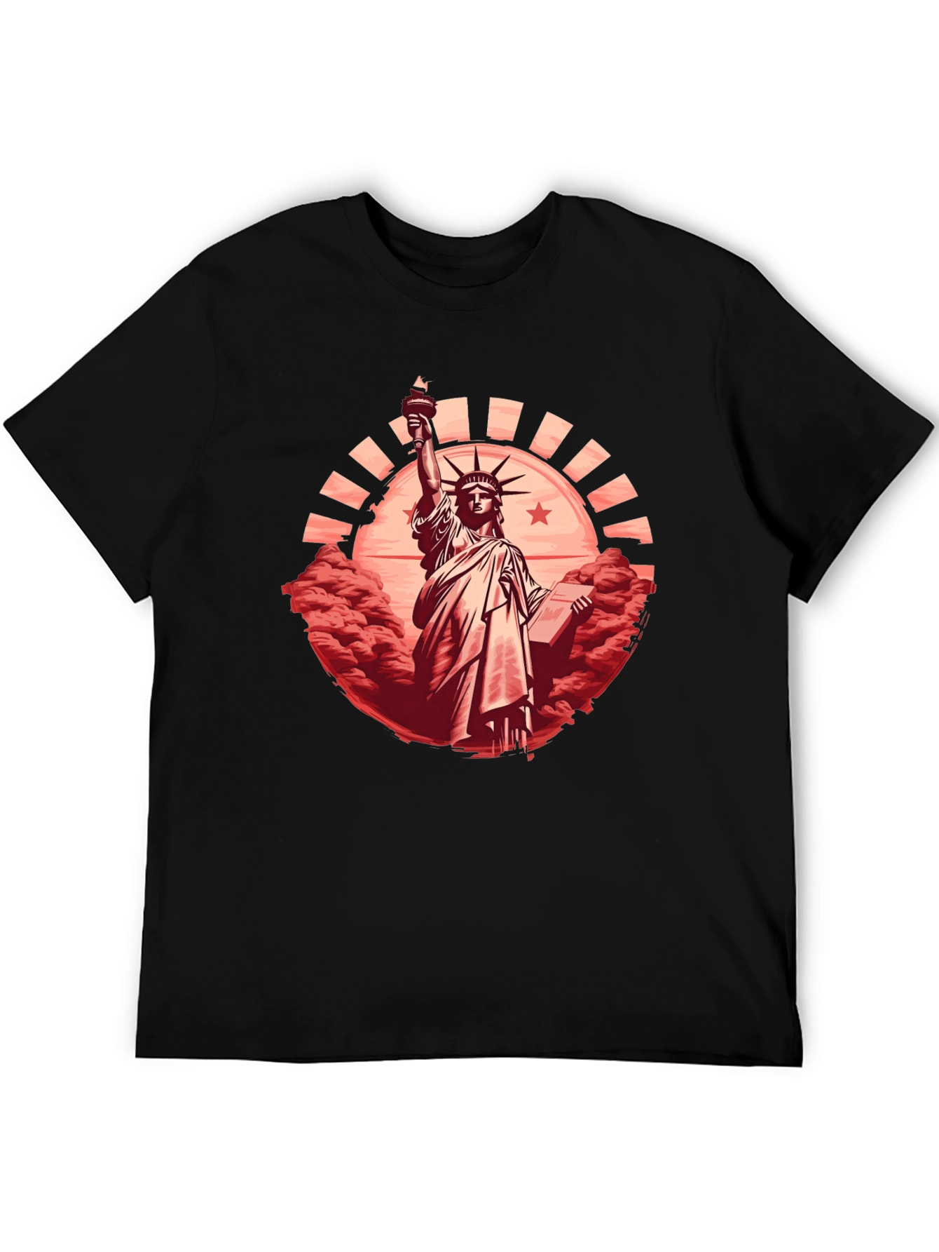 Statue of Liberty Graphic Tee - Patriotic Shirt