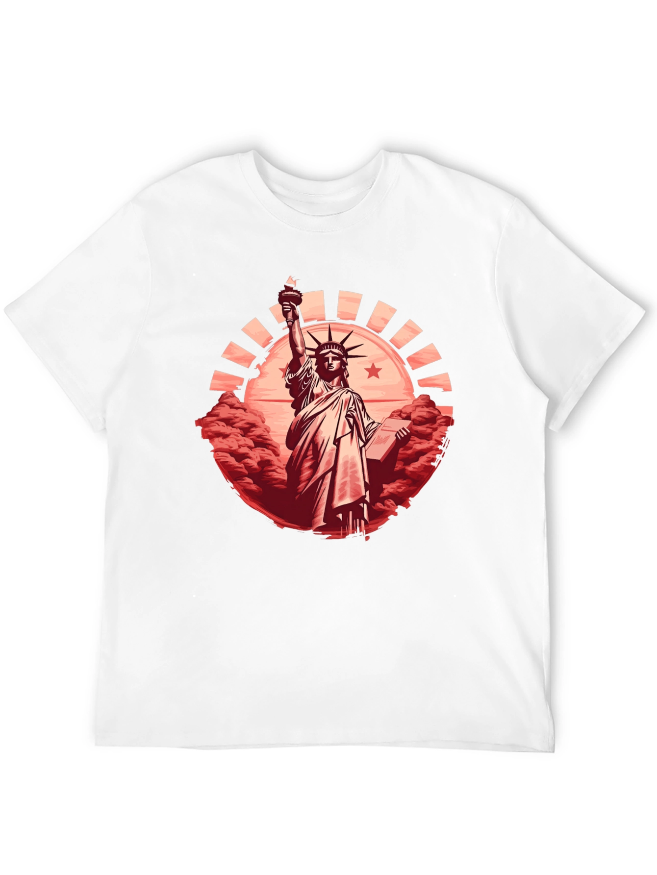 Statue of Liberty Graphic Tee - Patriotic Shirt