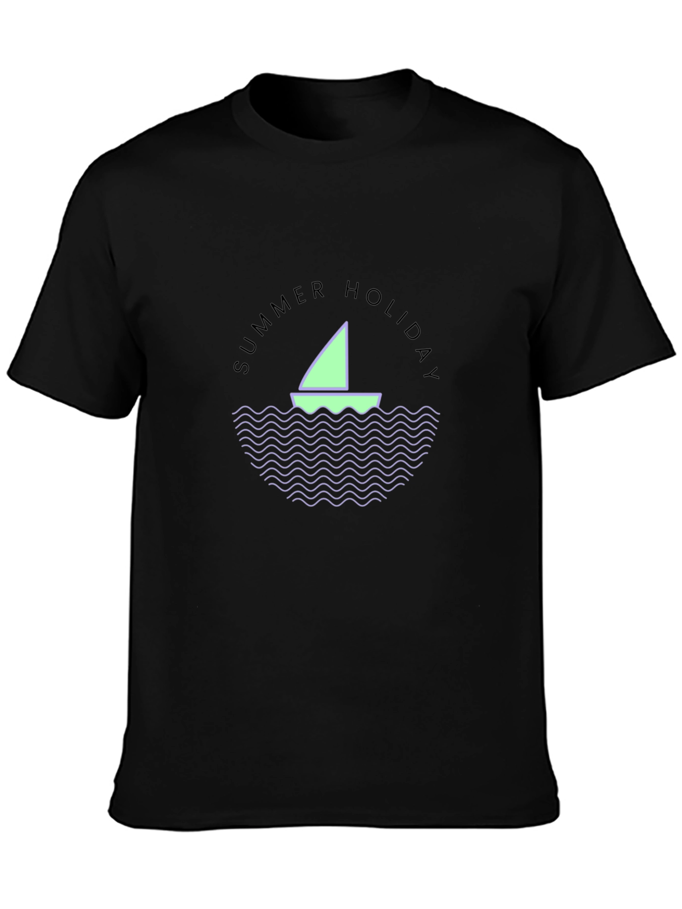 Summer Holiday Boat T-Shirt