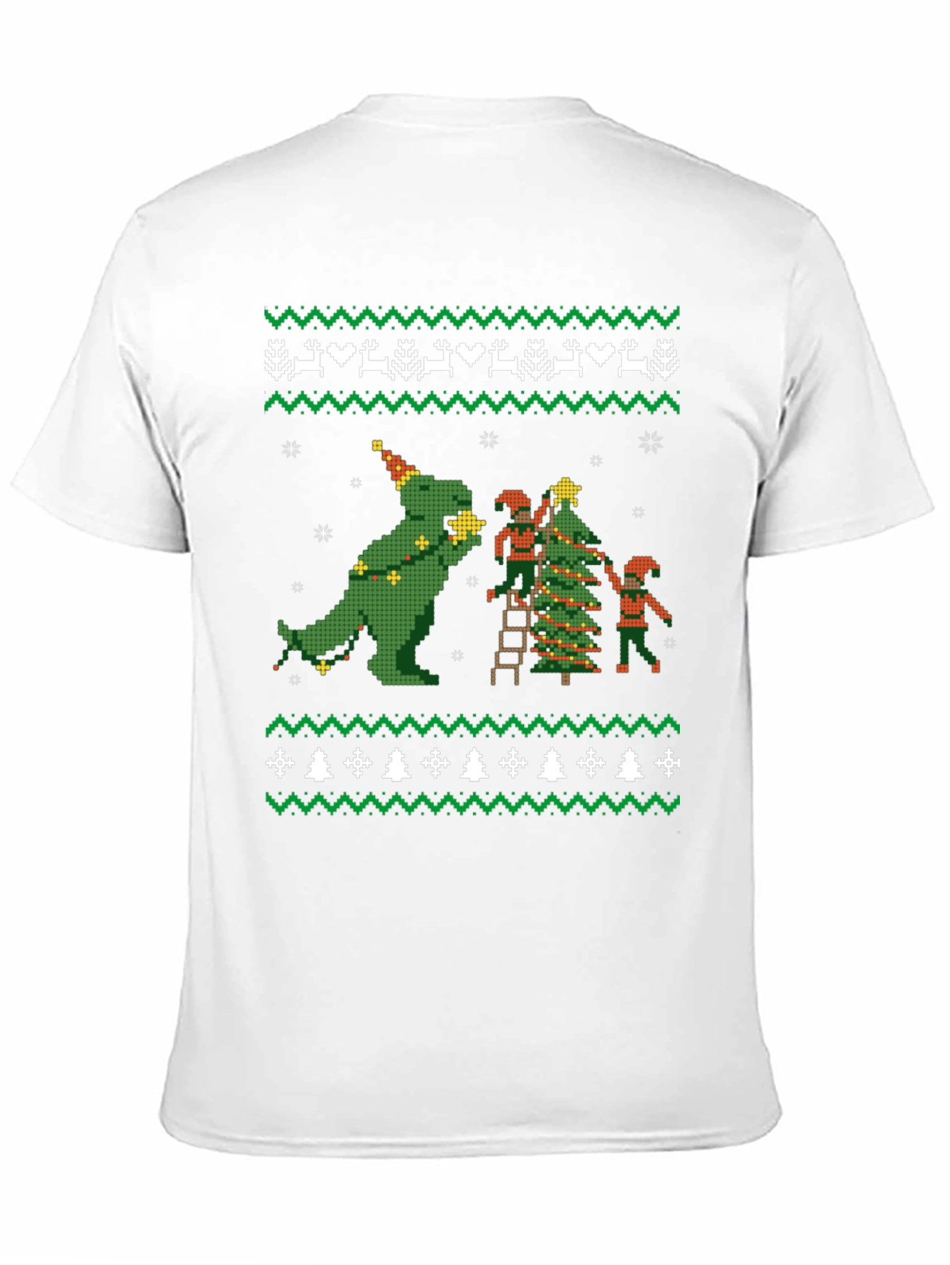 Christmas Dinosaur T-Shirt