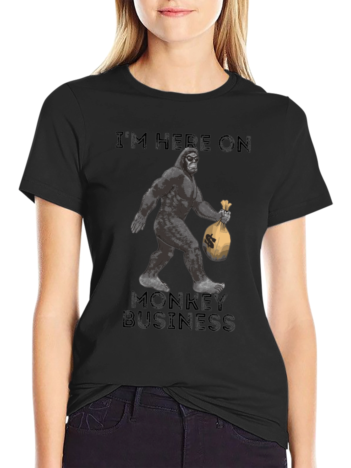 Monkey Business Graphic Tee